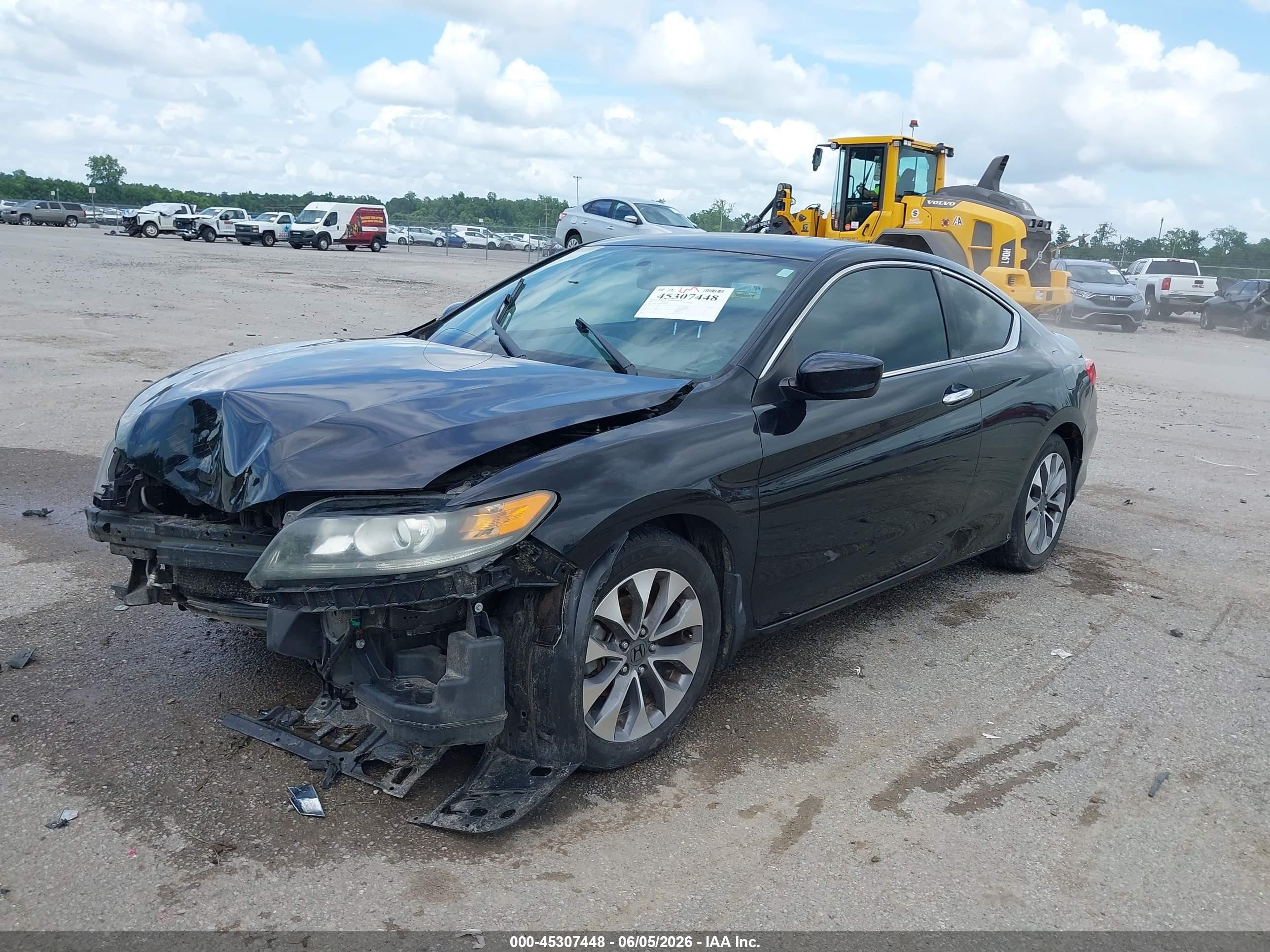 2015 Honda Accord Lx-s Black vin: 1HGCT1B34FA010441