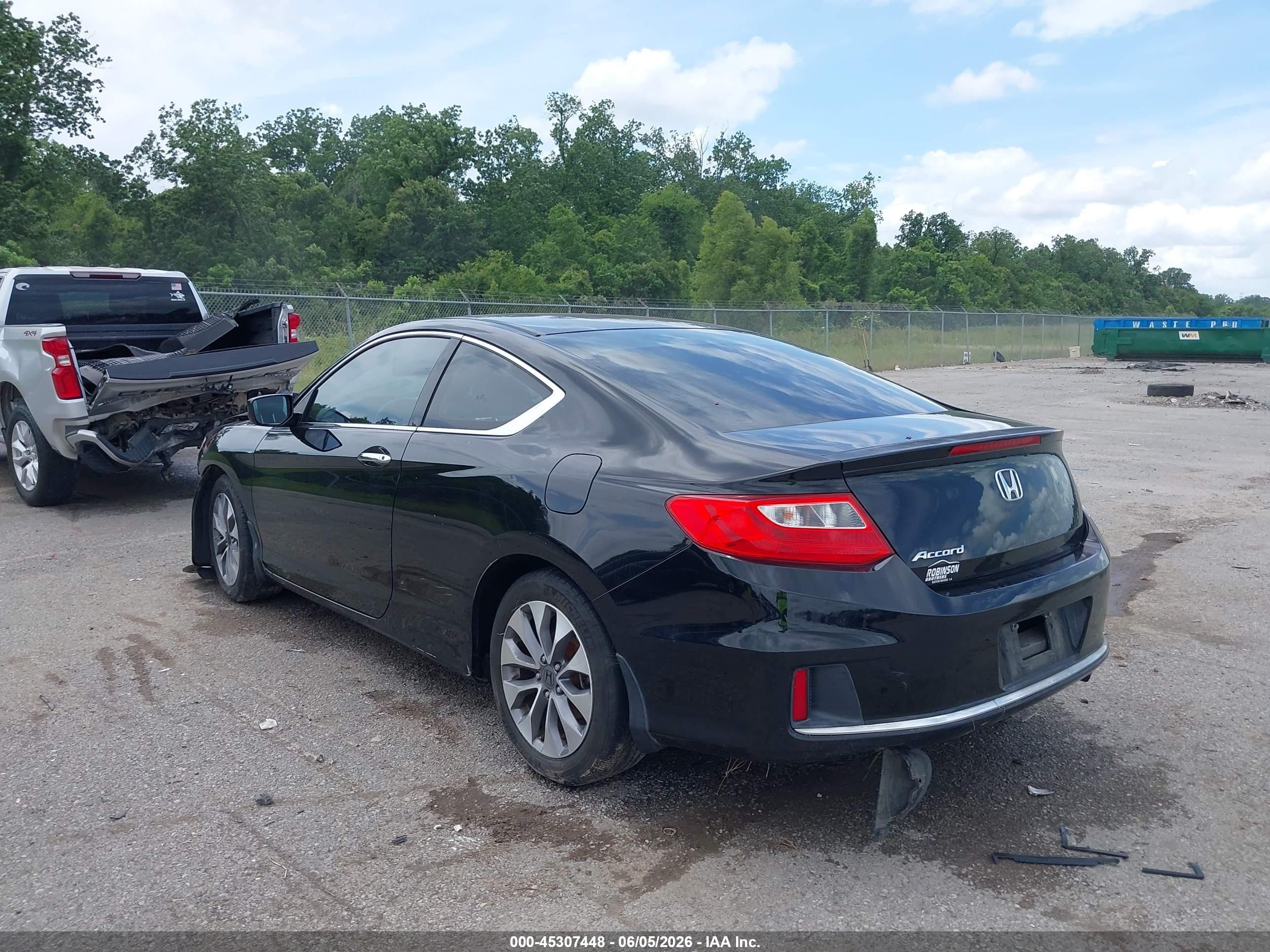 2015 Honda Accord Lx-s Black vin: 1HGCT1B34FA010441