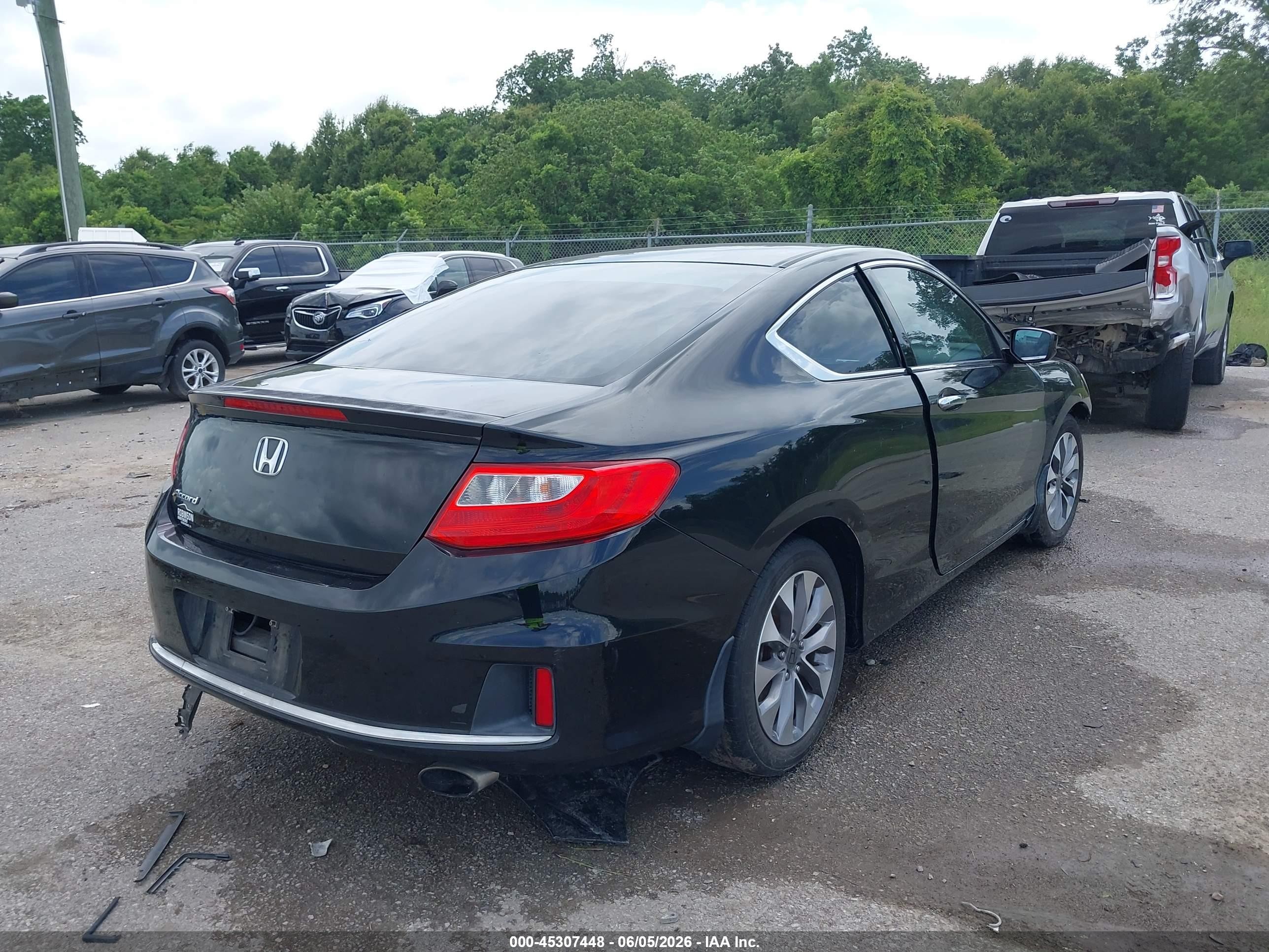 2015 Honda Accord Lx-s Black vin: 1HGCT1B34FA010441