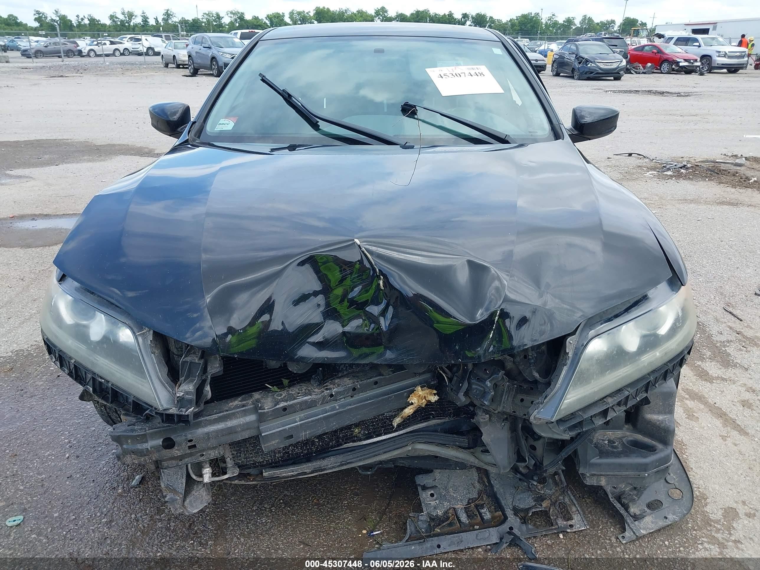 2015 Honda Accord Lx-s Black vin: 1HGCT1B34FA010441