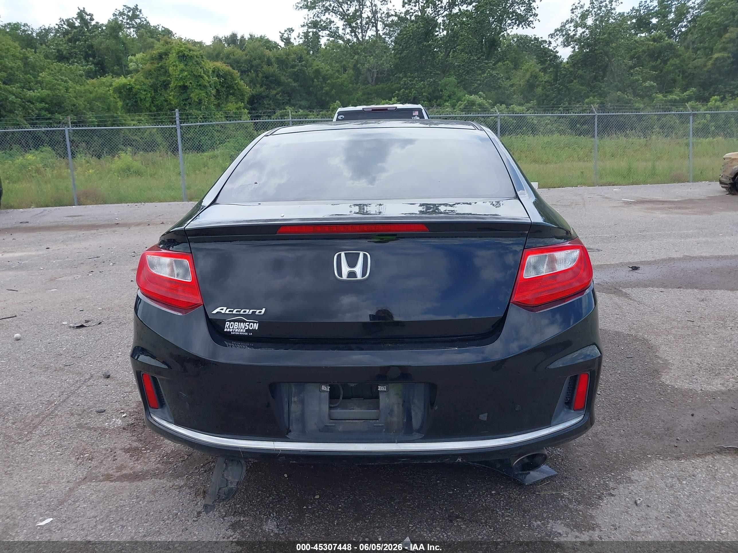 2015 Honda Accord Lx-s Black vin: 1HGCT1B34FA010441