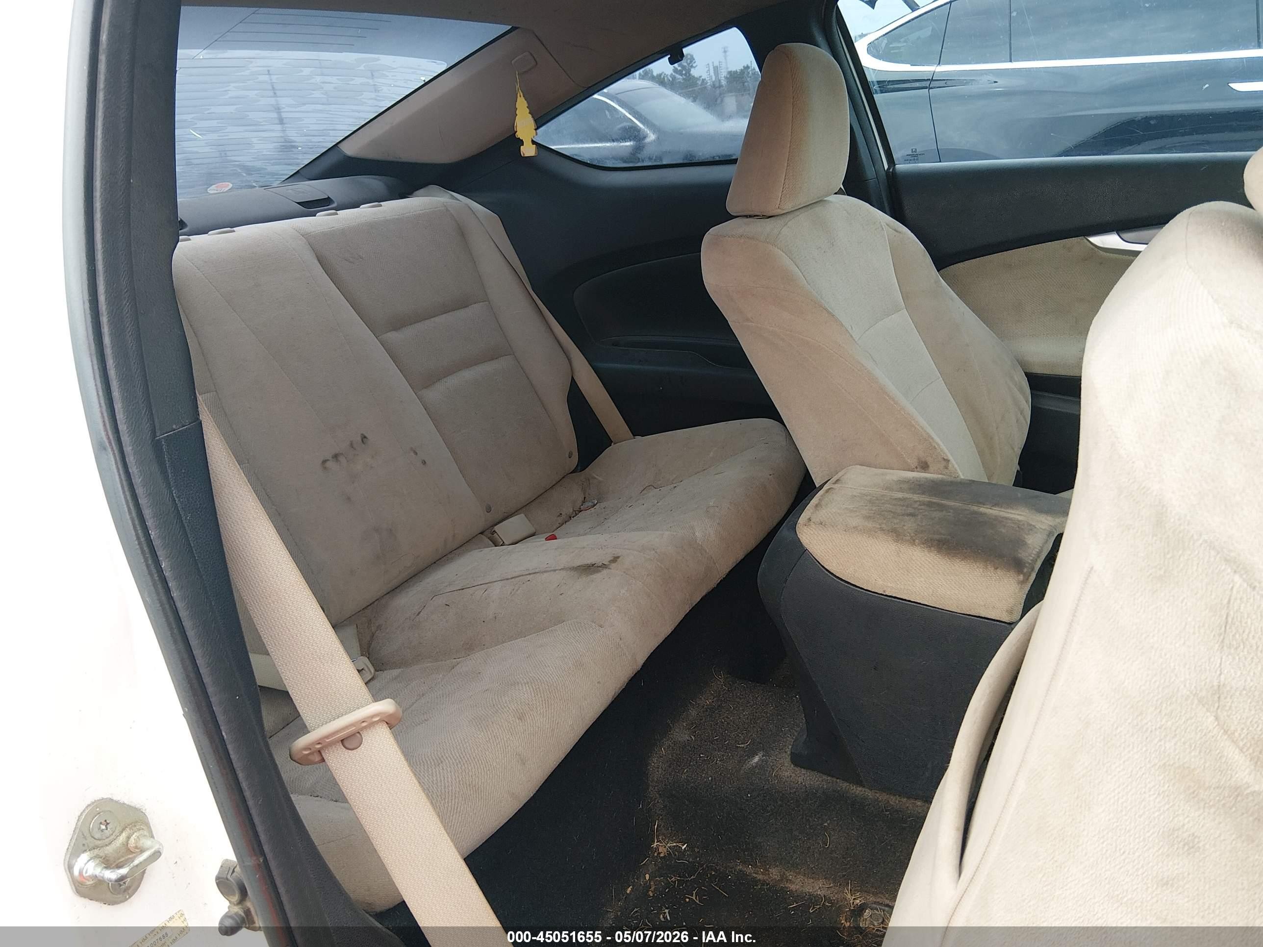 2013 Honda Accord Lx-s White vin: 1HGCT1B35DA007688