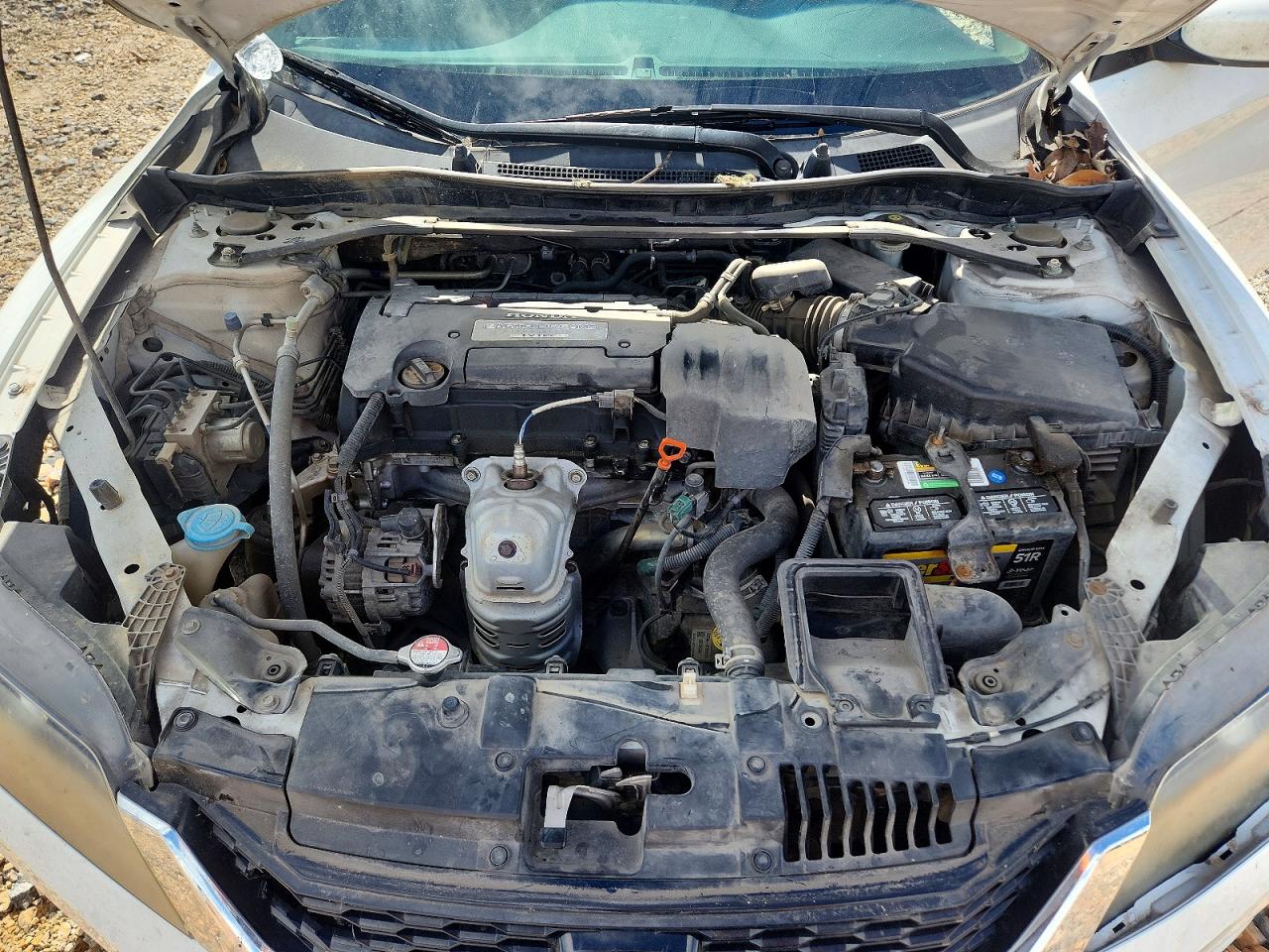 2013 Honda Accord Lx-s White vin: 1HGCT1B35DA019520