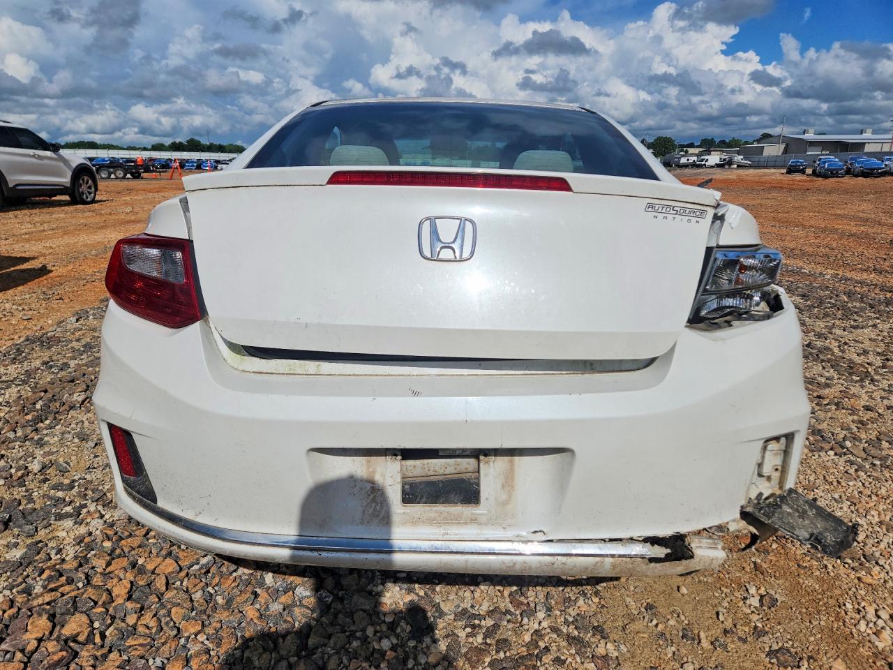 2013 Honda Accord Lx-s White vin: 1HGCT1B35DA019520