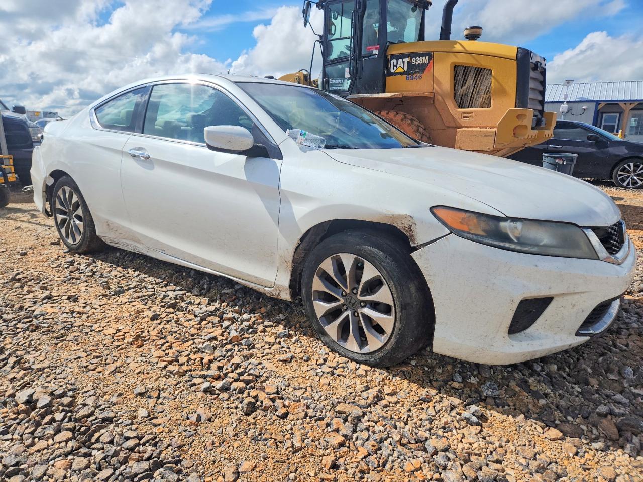 2013 Honda Accord Lx-s White vin: 1HGCT1B35DA019520