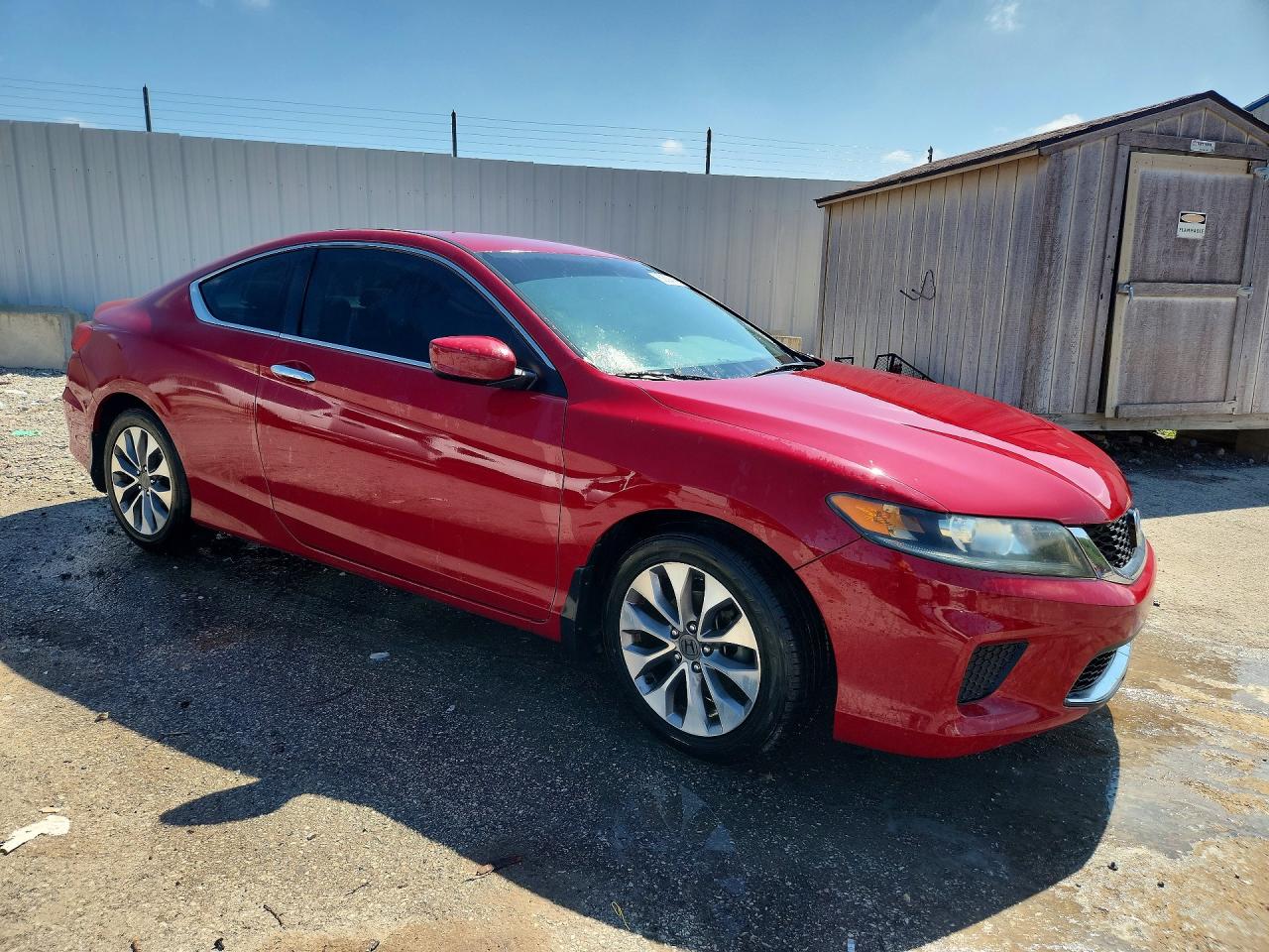 2013 Honda Accord Lx-s Red vin: 1HGCT1B35DA020988