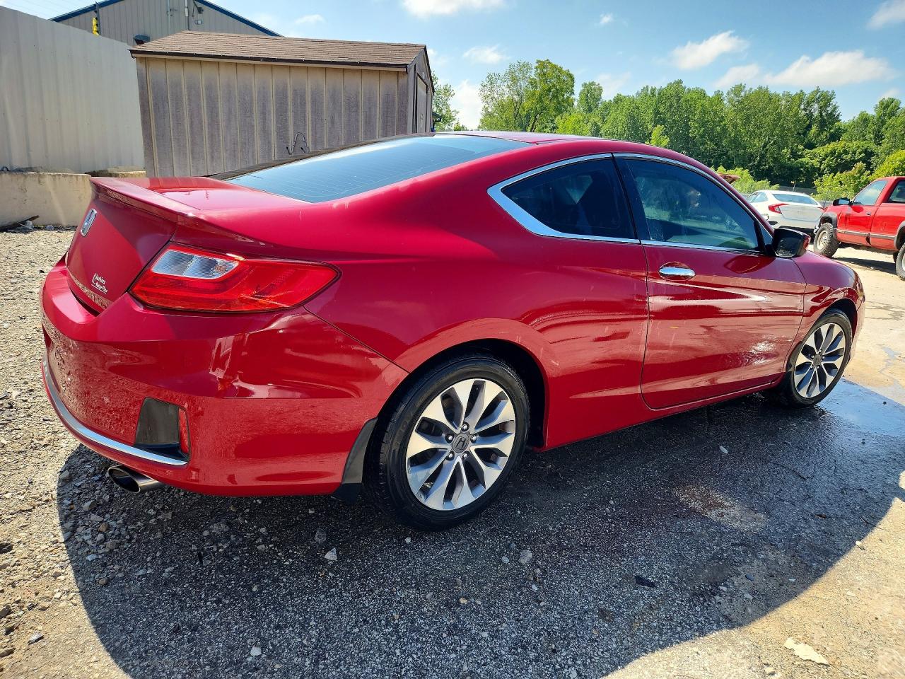2013 Honda Accord Lx-s Red vin: 1HGCT1B35DA020988