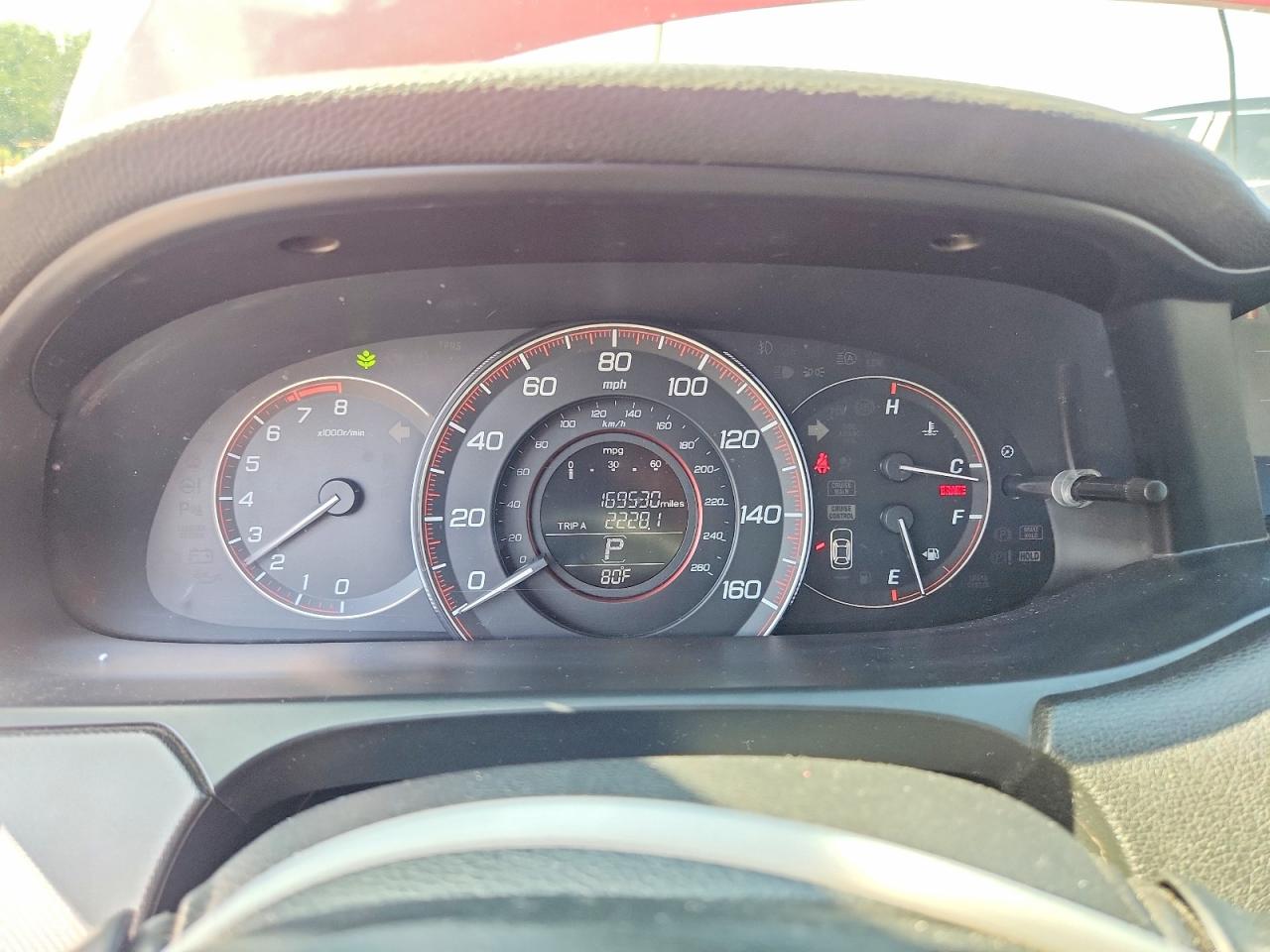 2013 Honda Accord Lx-s Red vin: 1HGCT1B35DA020988