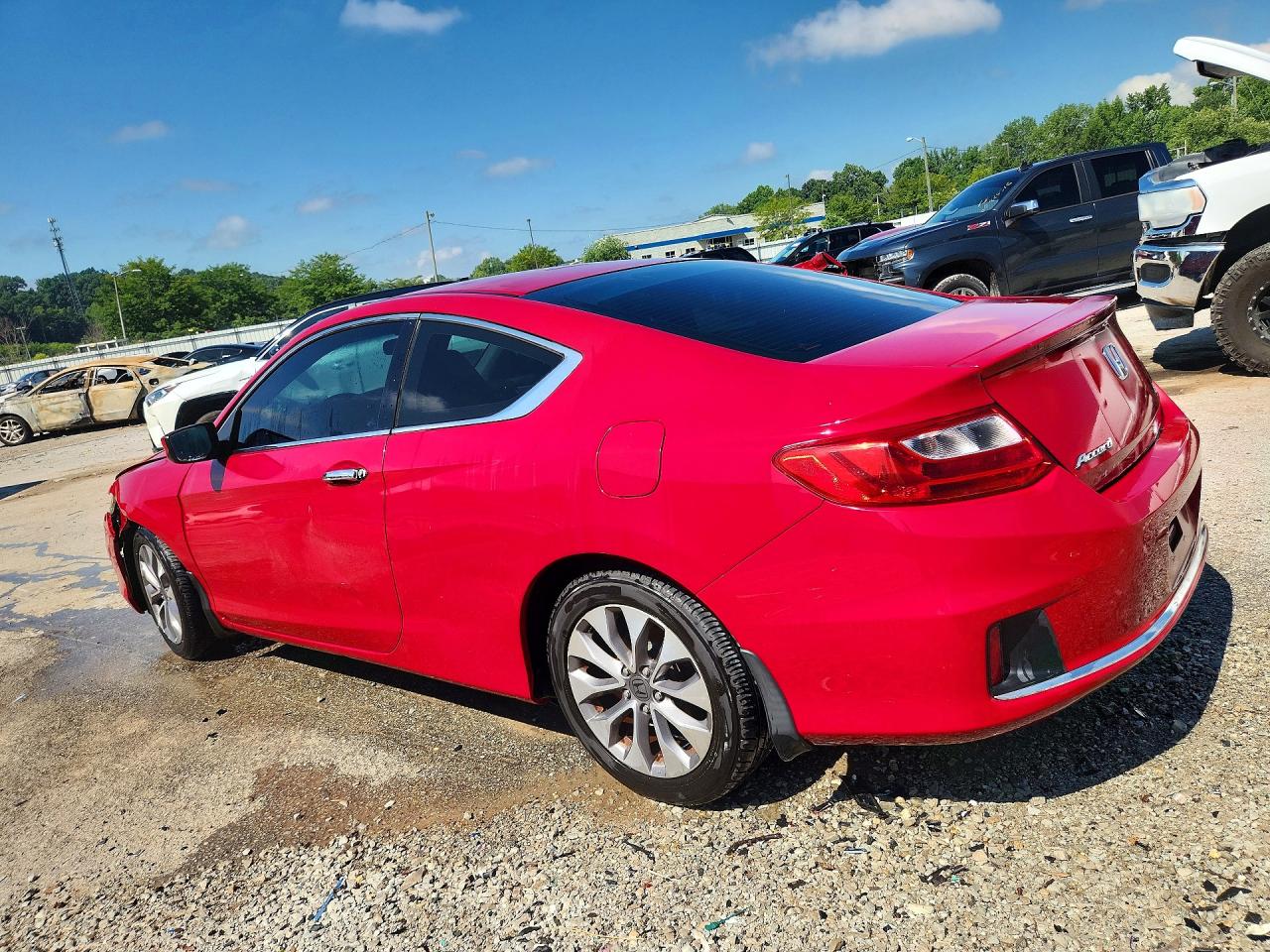 2013 Honda Accord Lx-s Red vin: 1HGCT1B35DA020988