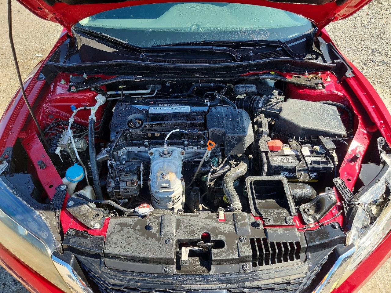 2013 Honda Accord Lx-s Red vin: 1HGCT1B35DA020988