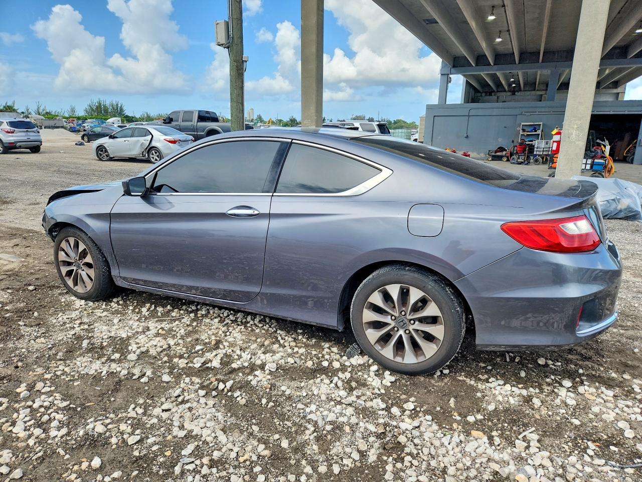 2013 Honda Accord Lx-s Gray vin: 1HGCT1B35DA021204