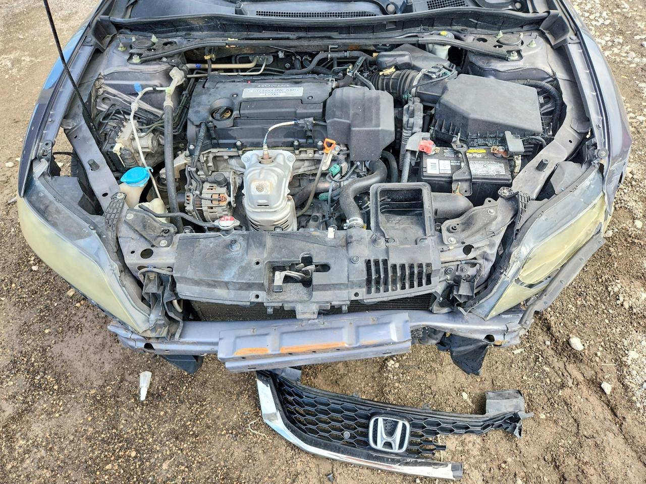 2013 Honda Accord Lx-s Gray vin: 1HGCT1B35DA021204