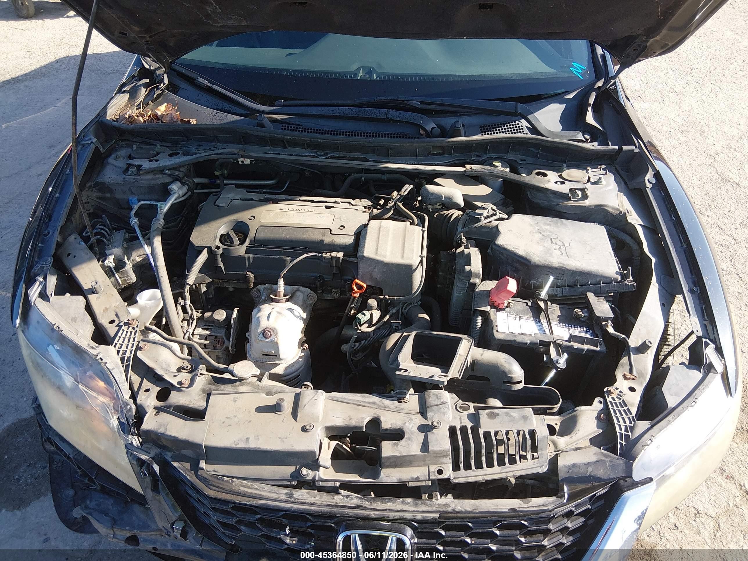 2014 Honda Accord Lx-s Black vin: 1HGCT1B35EA001665