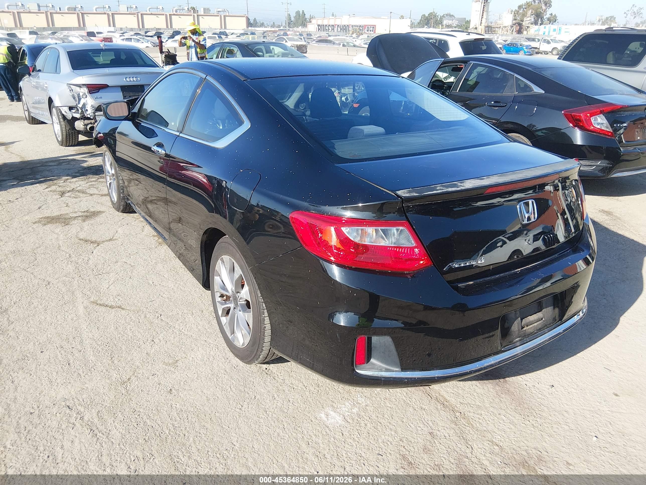 2014 Honda Accord Lx-s Black vin: 1HGCT1B35EA001665