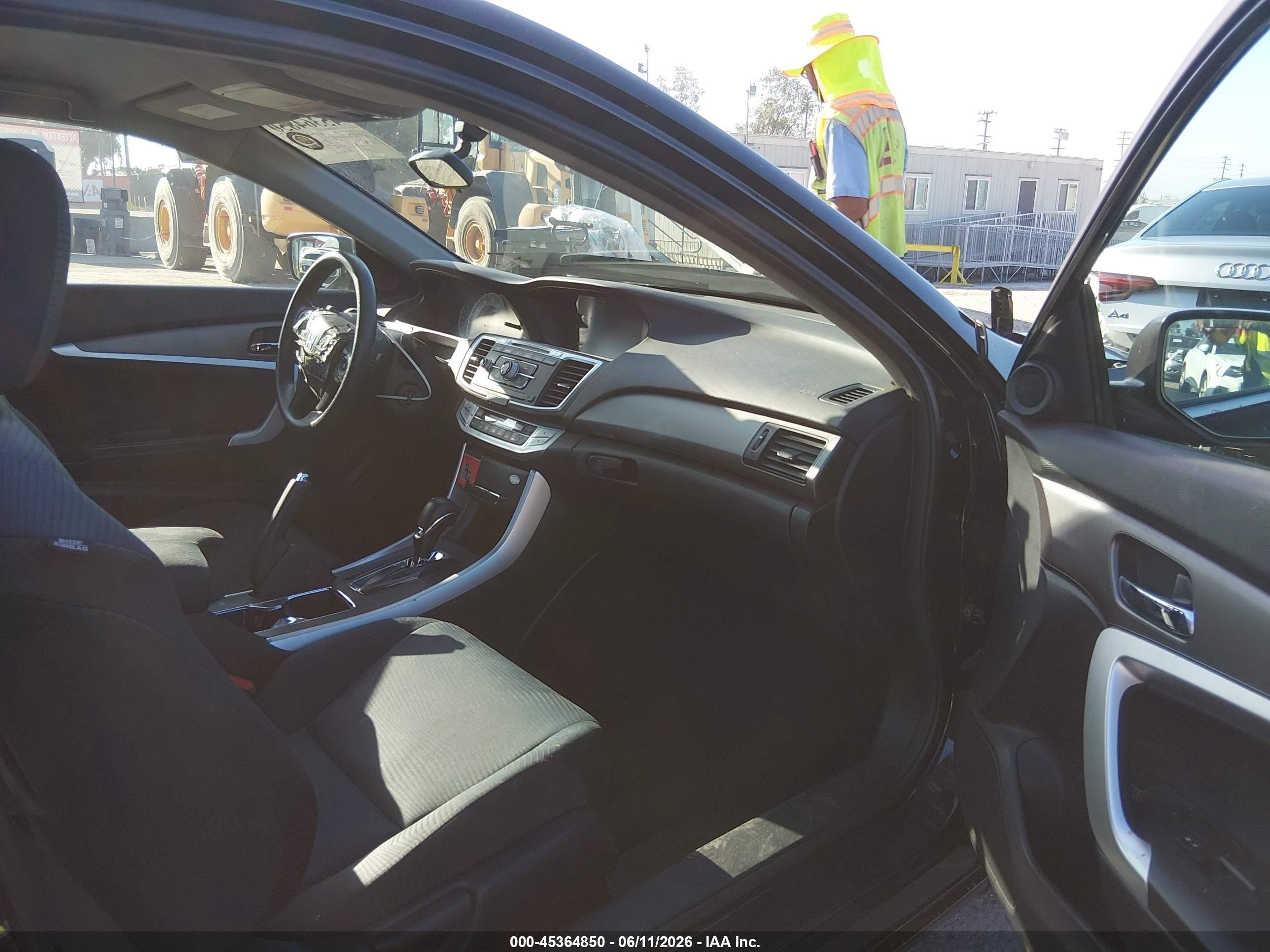2014 Honda Accord Lx-s Black vin: 1HGCT1B35EA001665