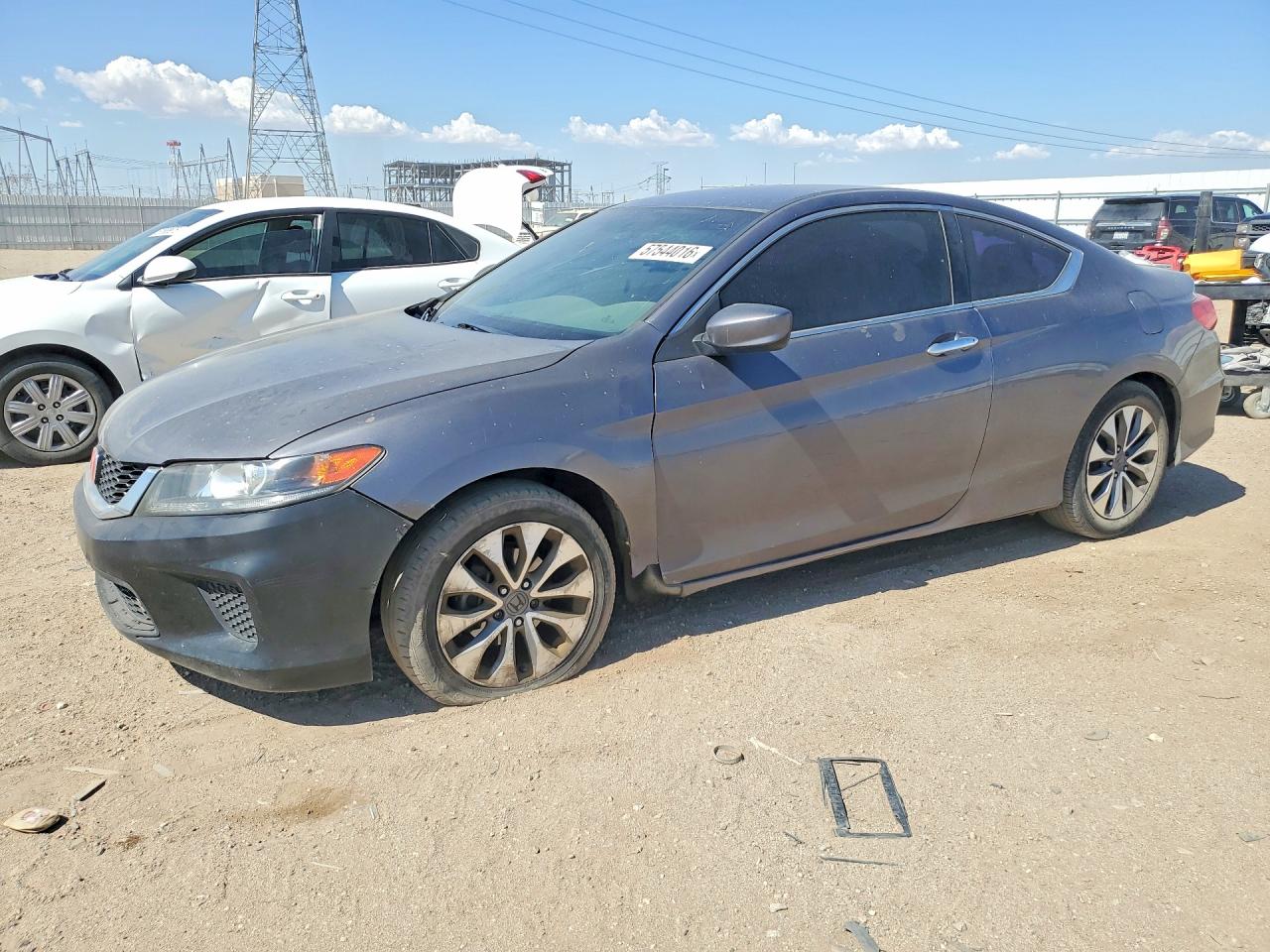2014 Honda Accord Lx-s Серый vin: 1HGCT1B35EA005358