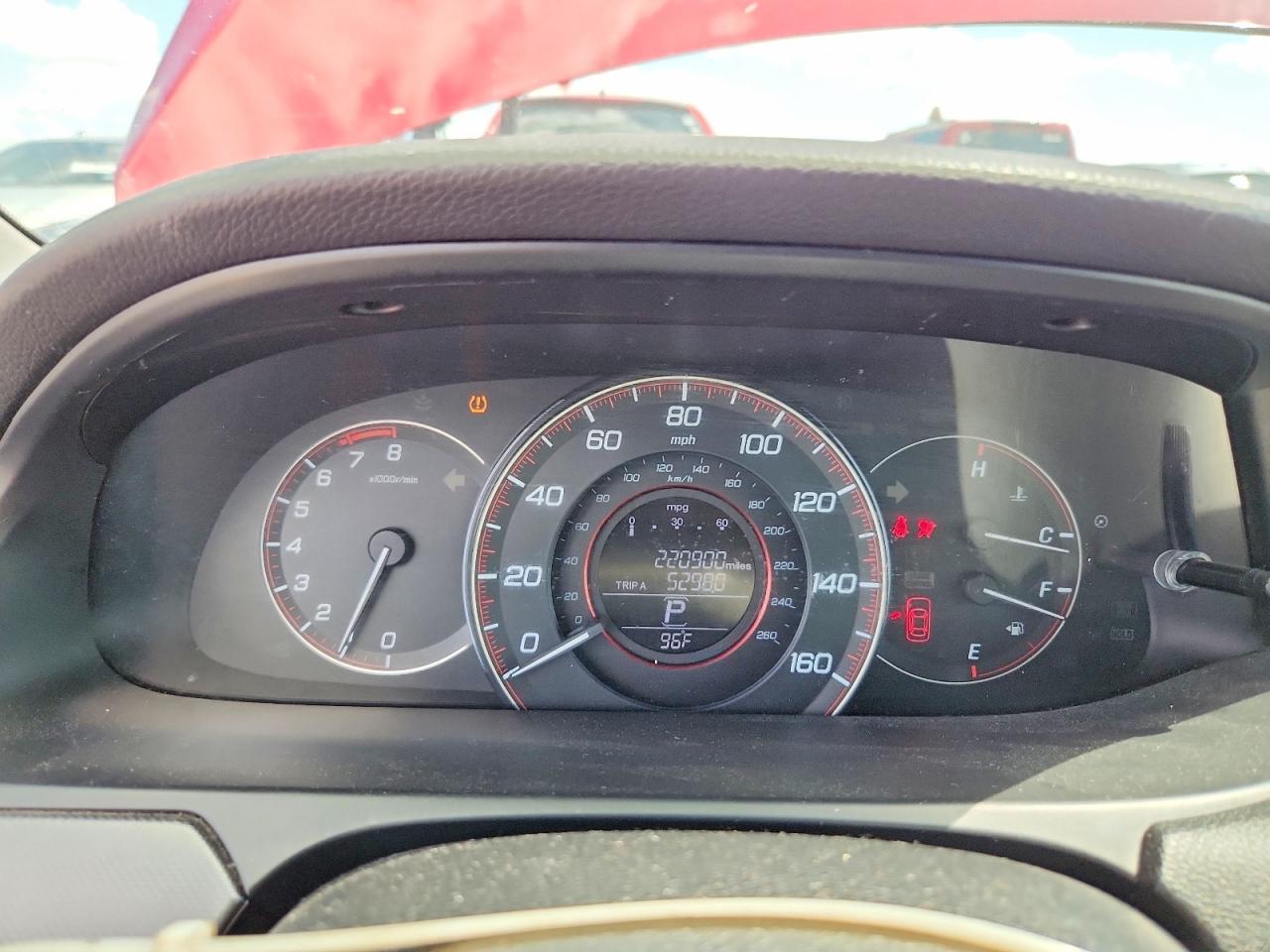 2015 Honda Accord Lx-s Красный vin: 1HGCT1B35FA002011