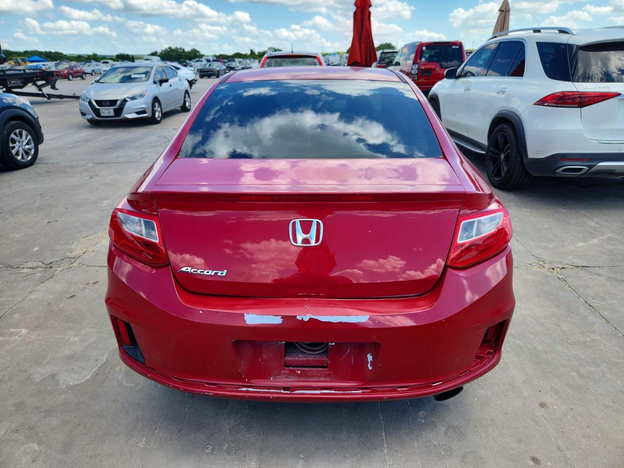 2015 Honda Accord Lx-s Красный vin: 1HGCT1B35FA002011
