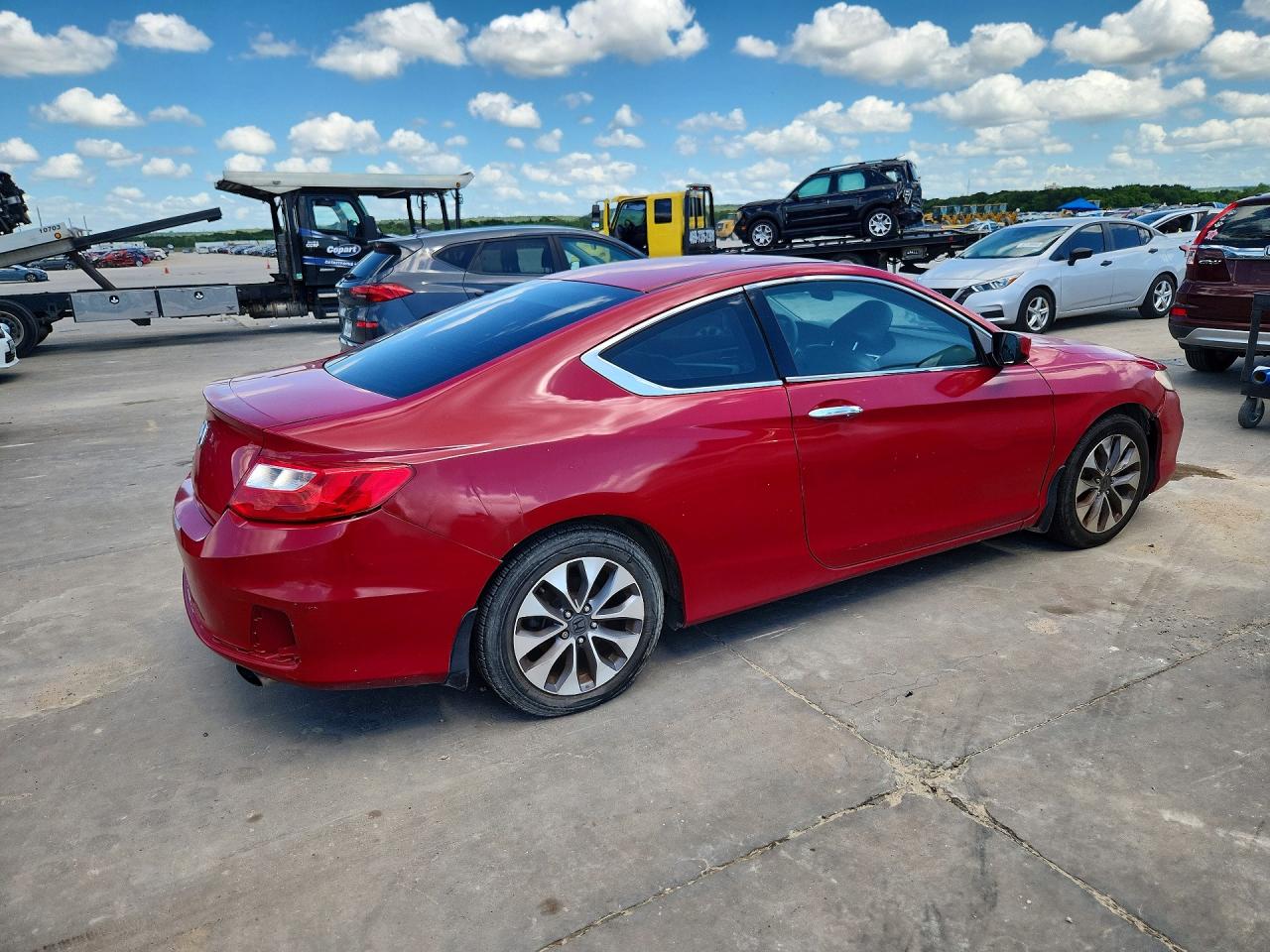 2015 Honda Accord Lx-s Красный vin: 1HGCT1B35FA002011