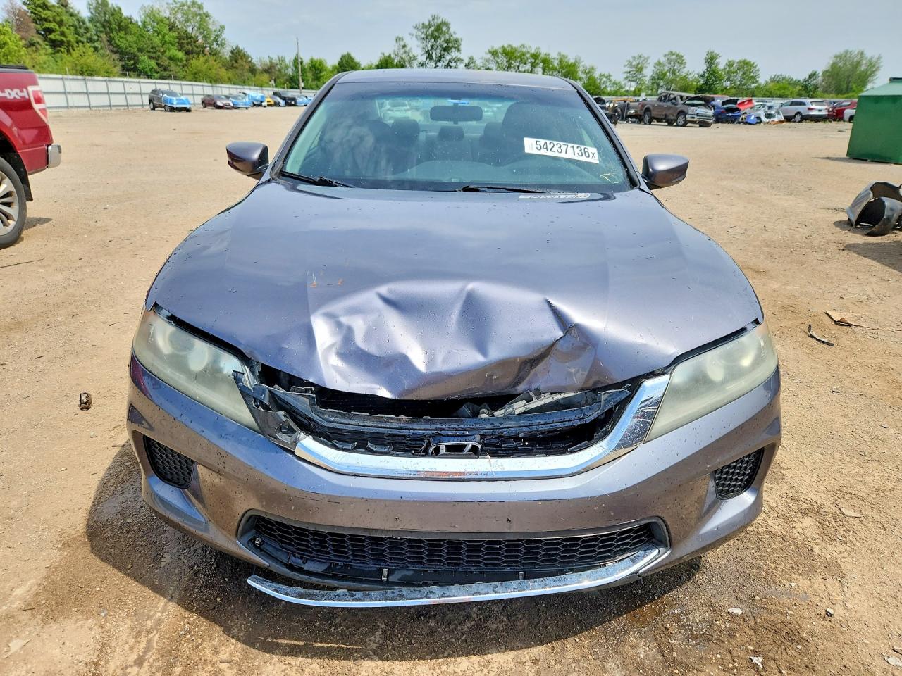 2015 Honda Accord Lx-s Gray vin: 1HGCT1B35FA008438