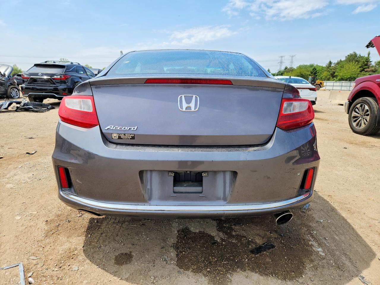 2015 Honda Accord Lx-s Gray vin: 1HGCT1B35FA008438