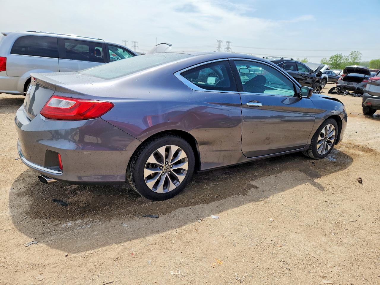 2015 Honda Accord Lx-s Gray vin: 1HGCT1B35FA008438
