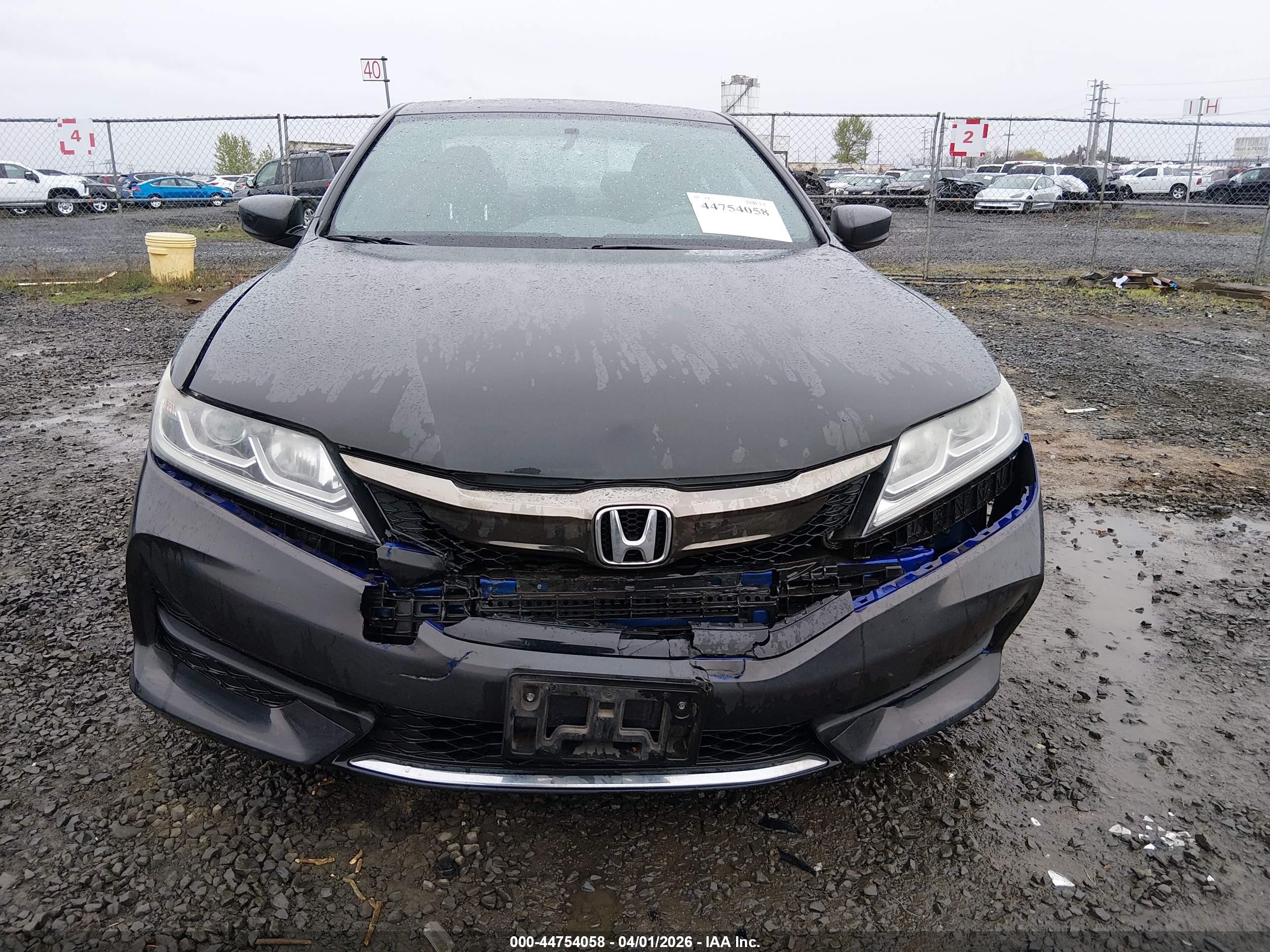 2016 Honda Accord Lx-s Gray vin: 1HGCT1B35GA011048