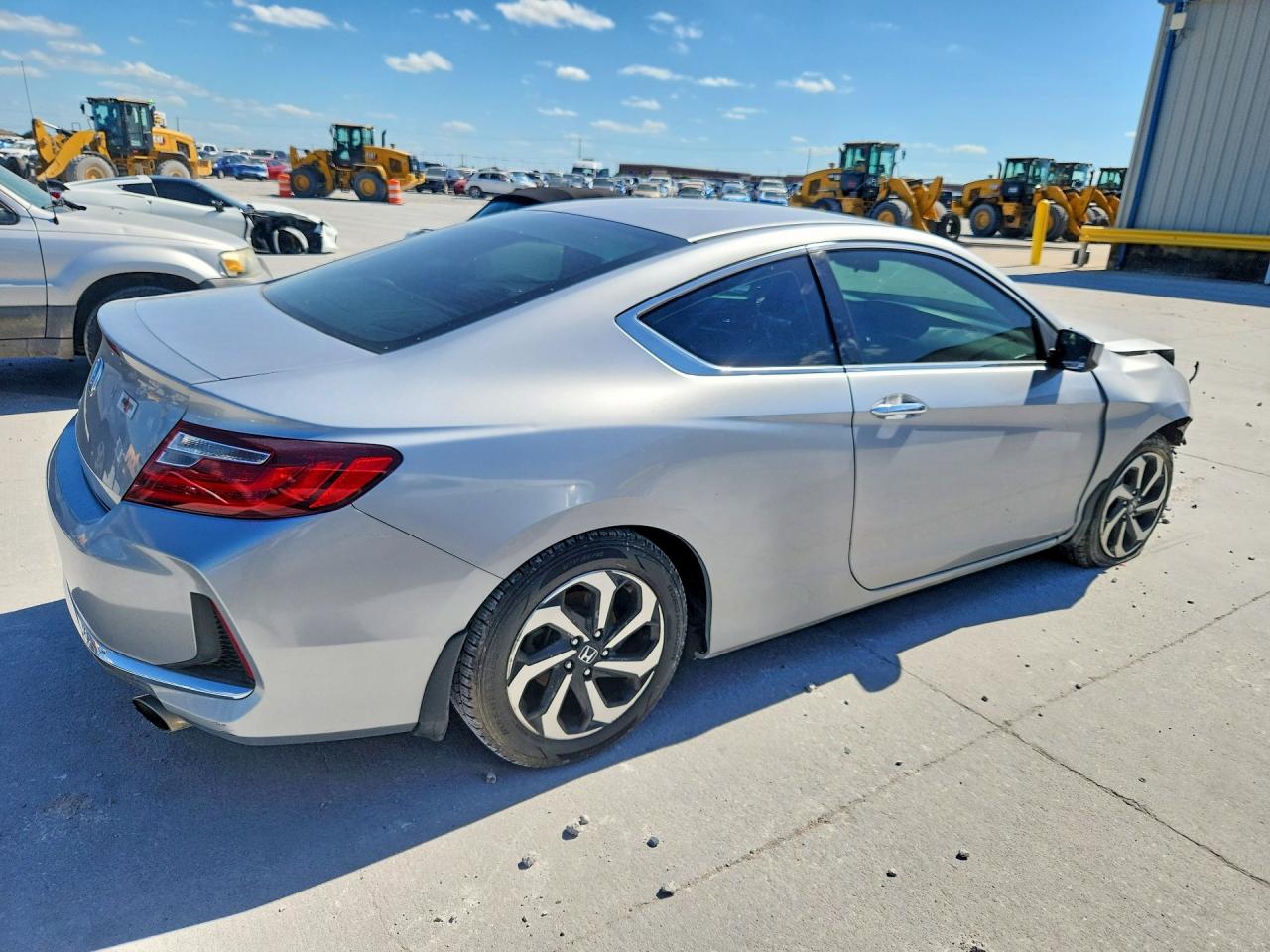 2017 Honda Accord Lx-s Silver vin: 1HGCT1B35HA004201