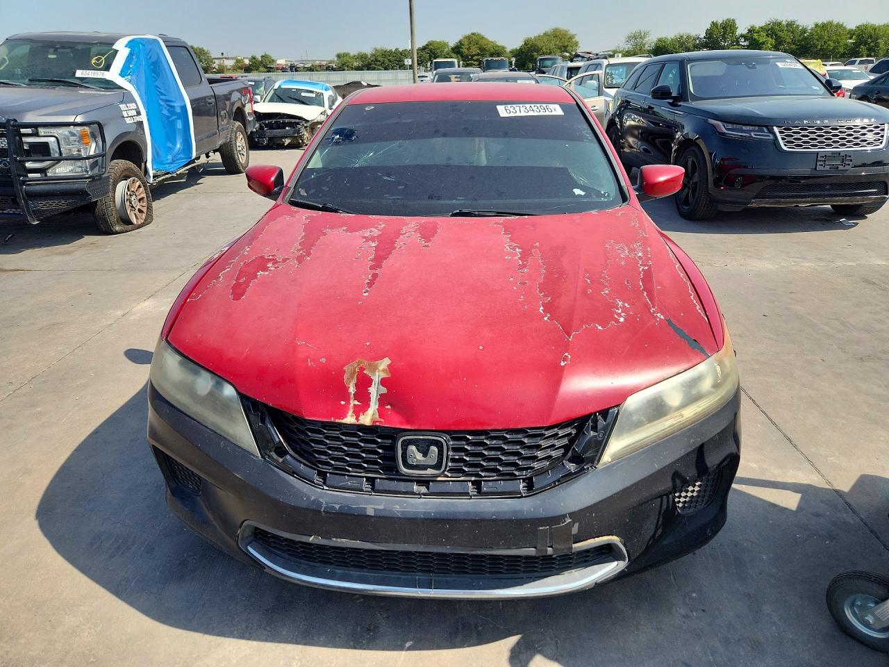 2014 Honda Accord Lx-s Red vin: 1HGCT1B36EA001772