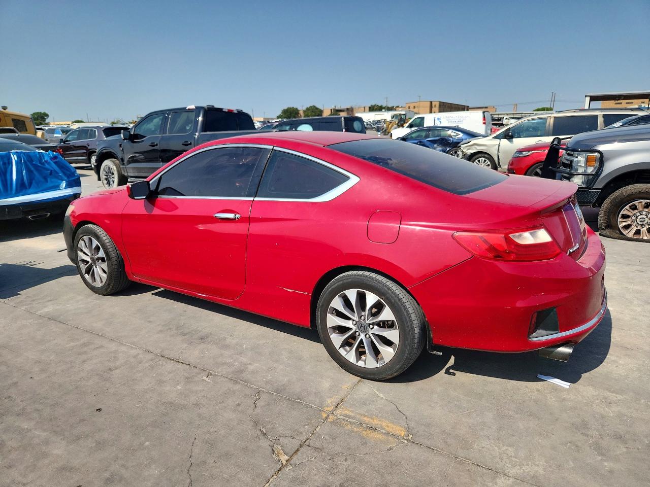 2014 Honda Accord Lx-s Red vin: 1HGCT1B36EA001772