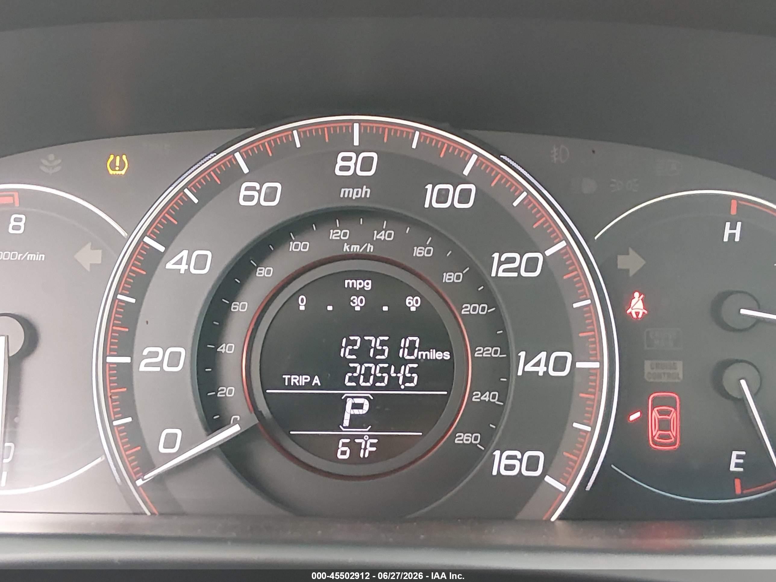 2014 Honda Accord Lx-s Red vin: 1HGCT1B36EA009399