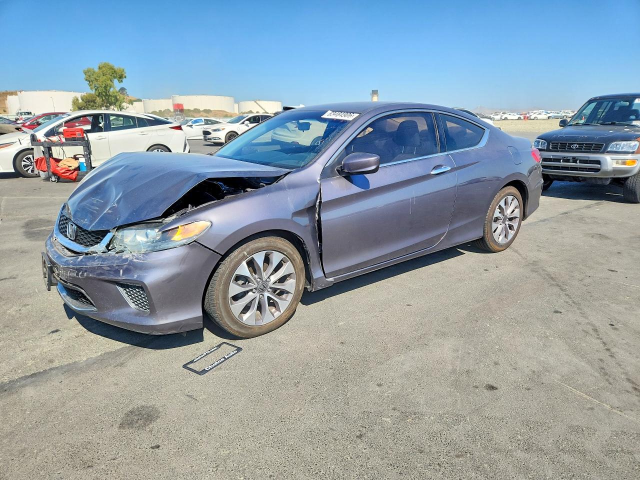 2015 Honda Accord Lx-s Gray vin: 1HGCT1B36FA011090