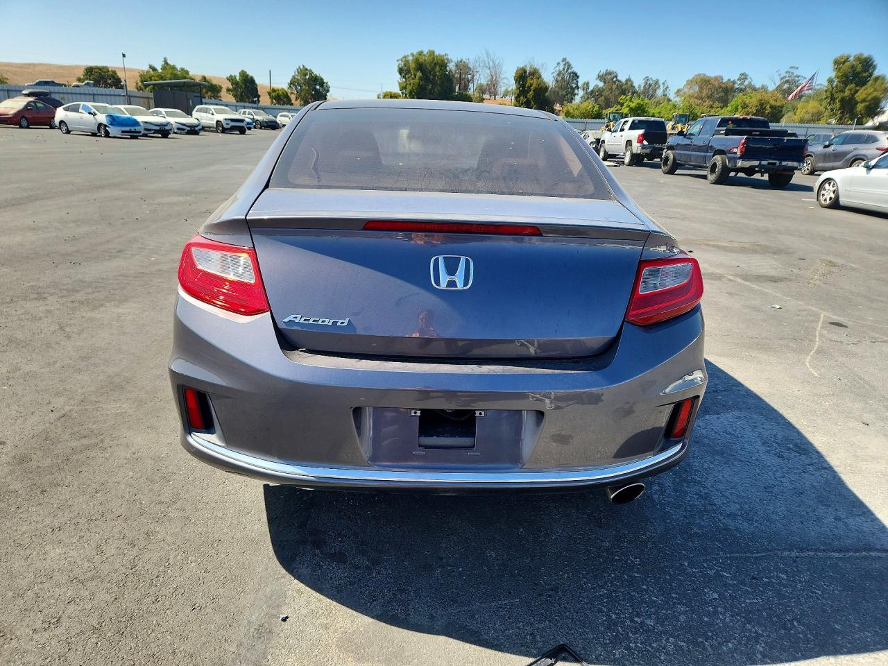2015 Honda Accord Lx-s Gray vin: 1HGCT1B36FA011090