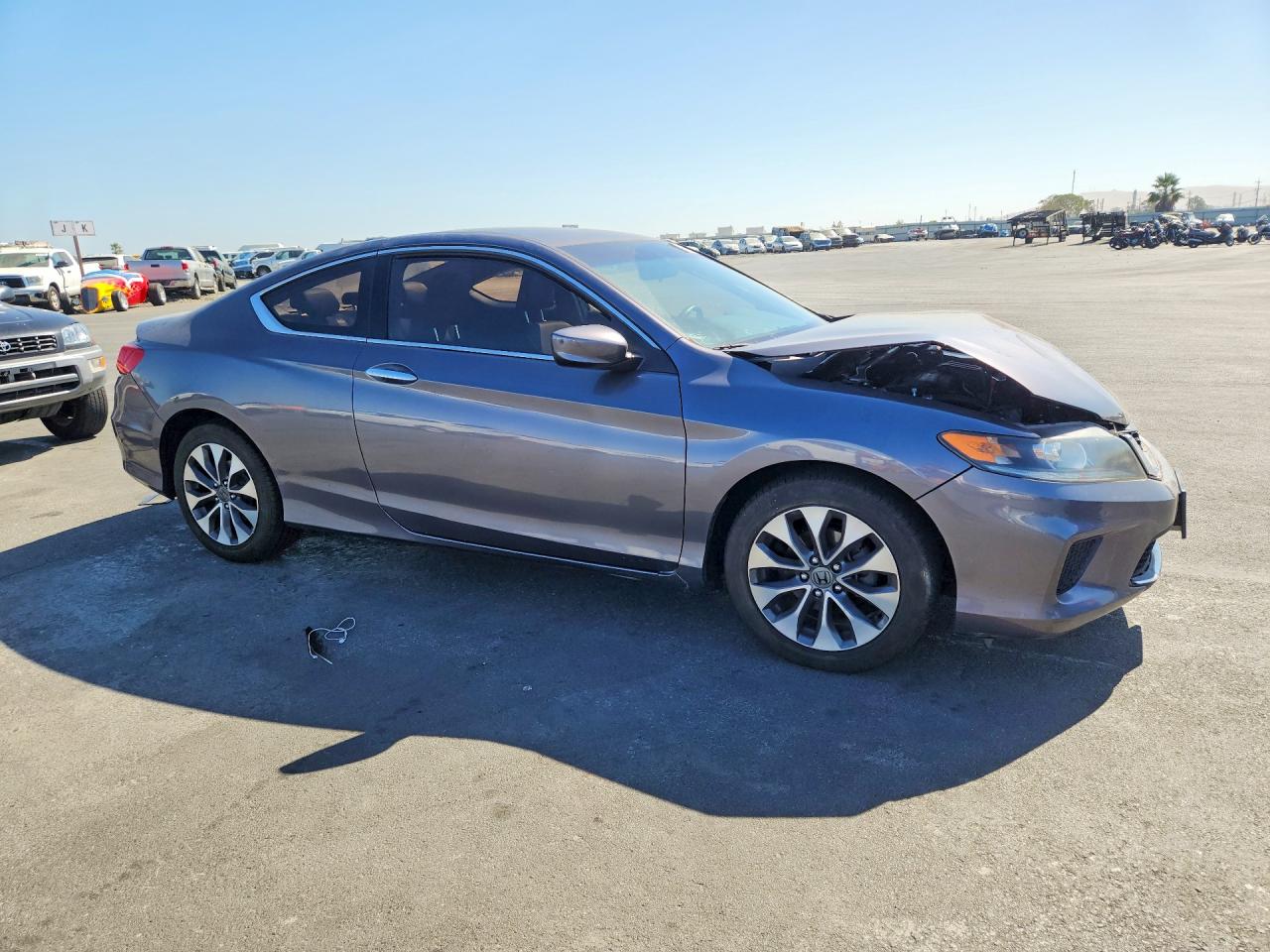 2015 Honda Accord Lx-s Gray vin: 1HGCT1B36FA011090