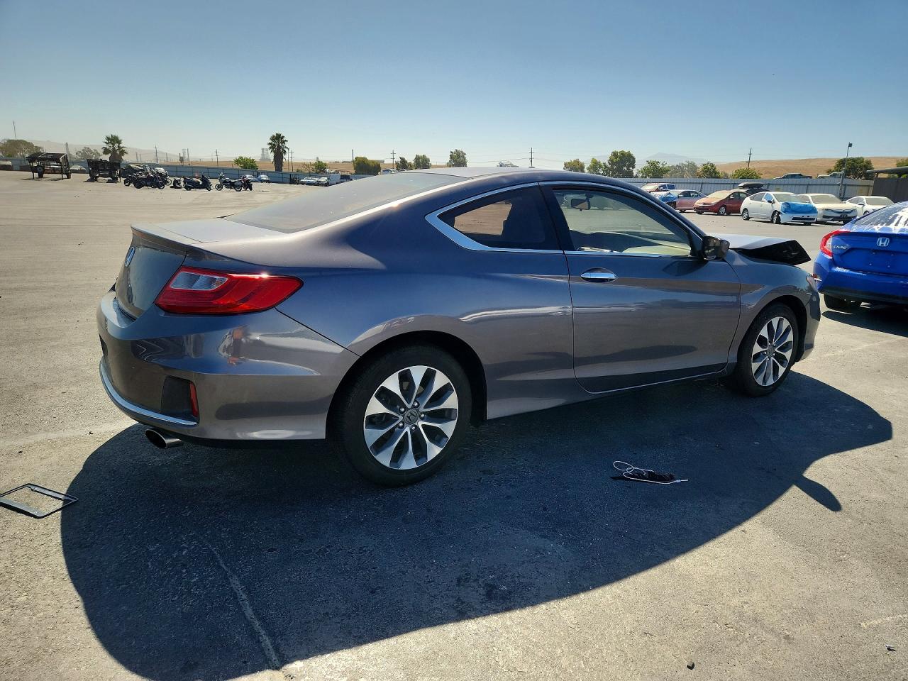 2015 Honda Accord Lx-s Gray vin: 1HGCT1B36FA011090