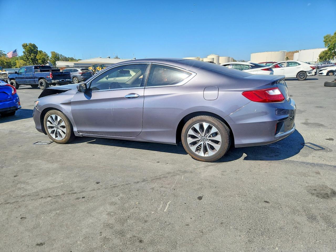 2015 Honda Accord Lx-s Gray vin: 1HGCT1B36FA011090