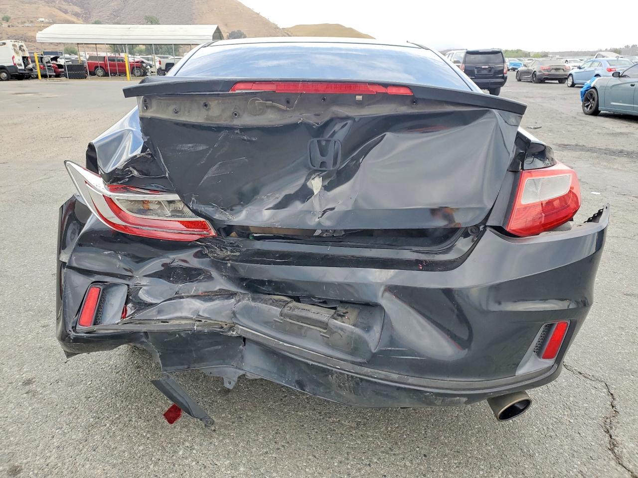 2015 Honda Accord Lx-s Черный vin: 1HGCT1B36FA012983