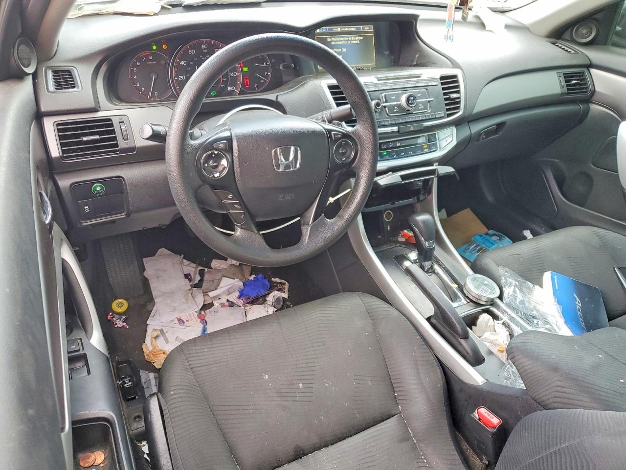 2015 Honda Accord Lx-s Черный vin: 1HGCT1B36FA012983