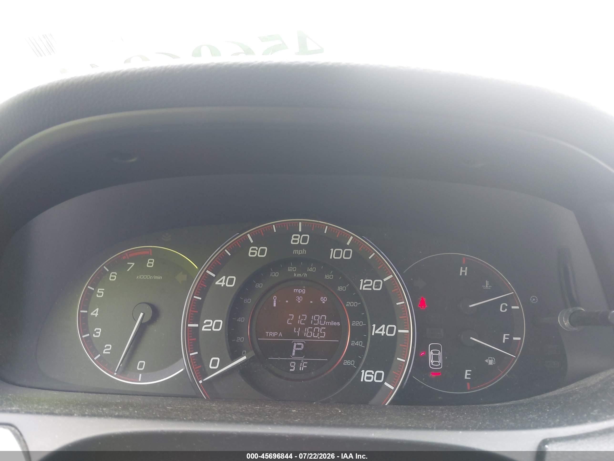 2013 Honda Accord Lx-s Blue vin: 1HGCT1B37DA003786