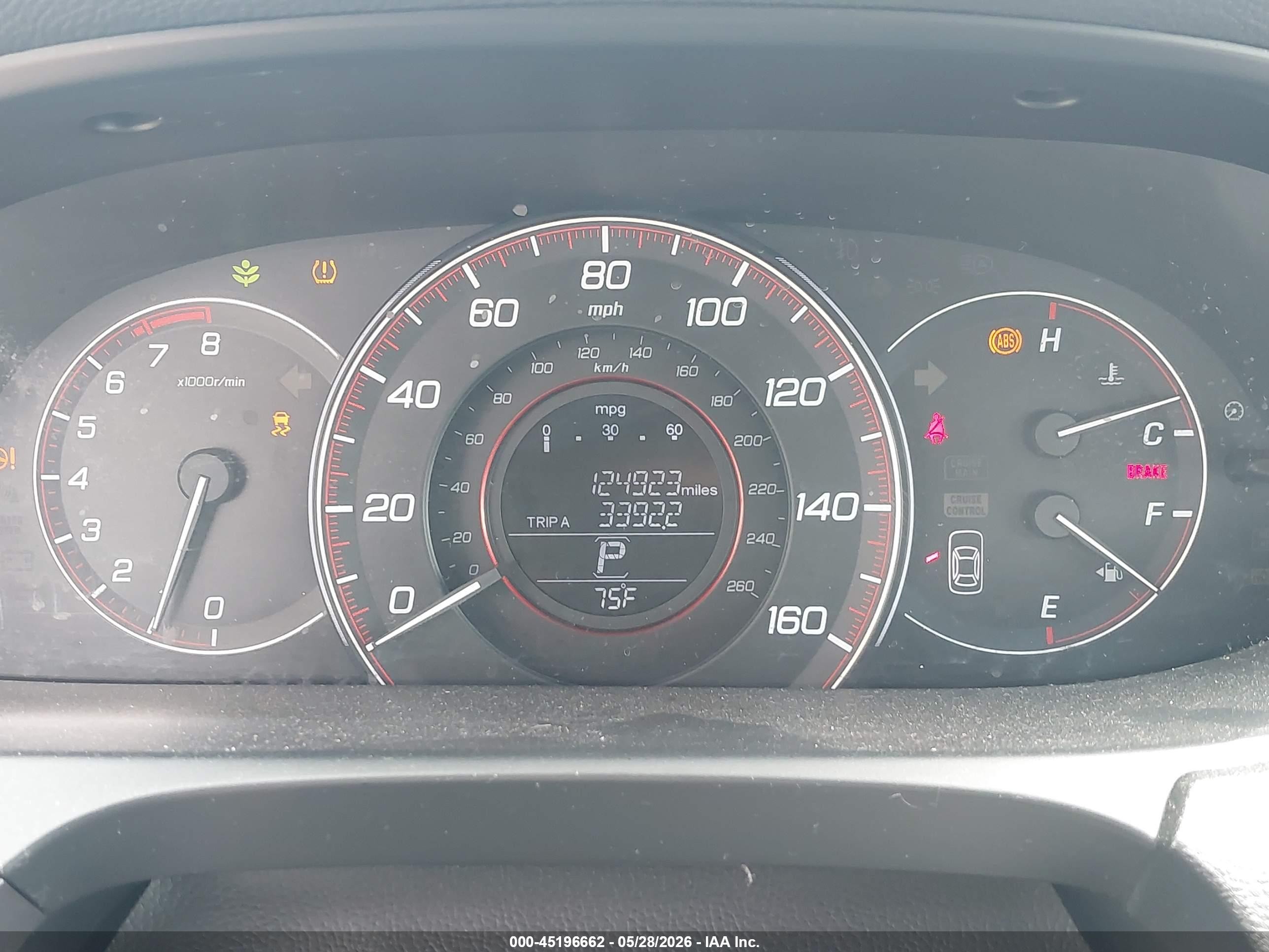 2013 Honda Accord Lx-s Gray vin: 1HGCT1B37DA019356