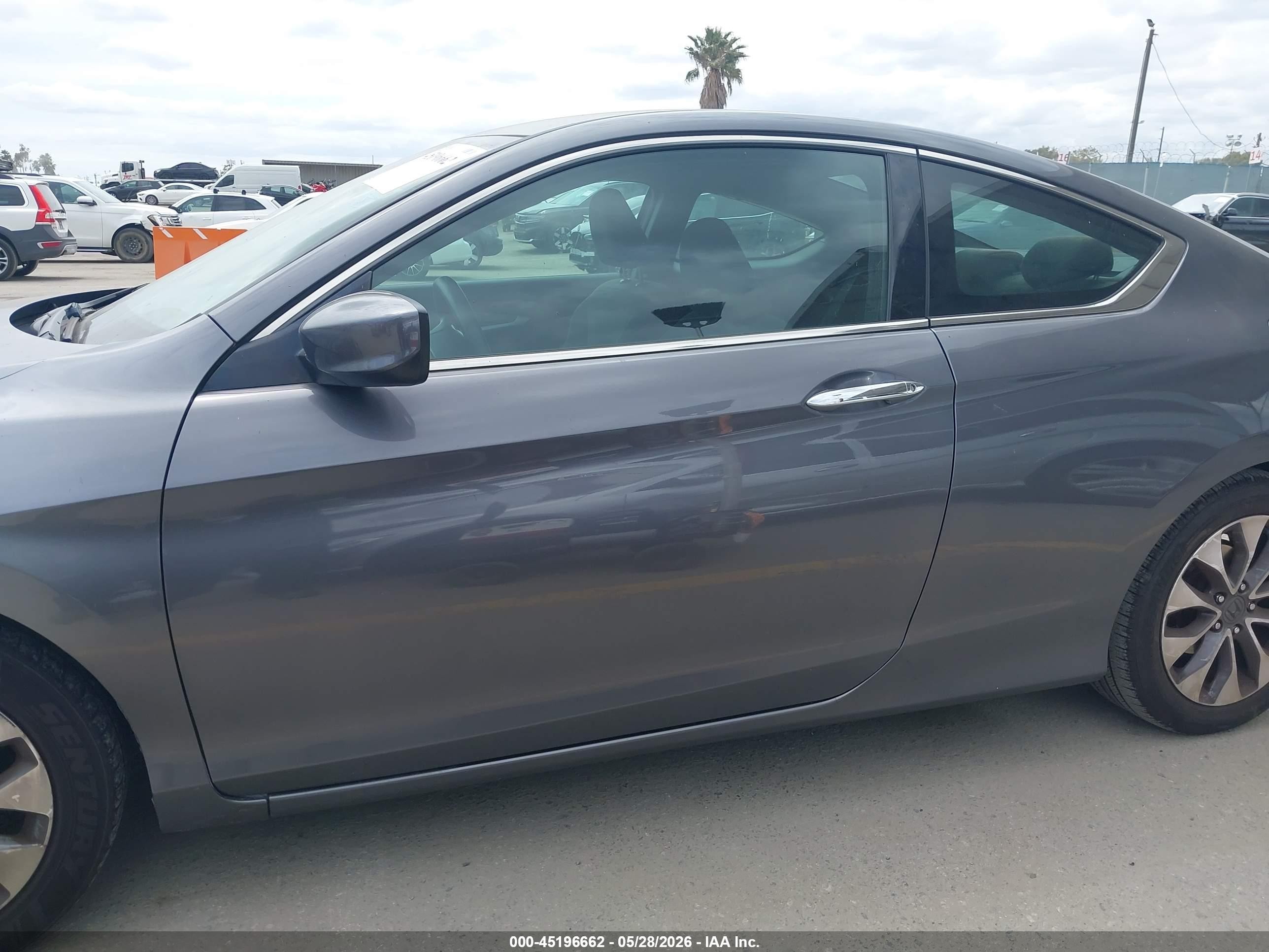 2013 Honda Accord Lx-s Gray vin: 1HGCT1B37DA019356