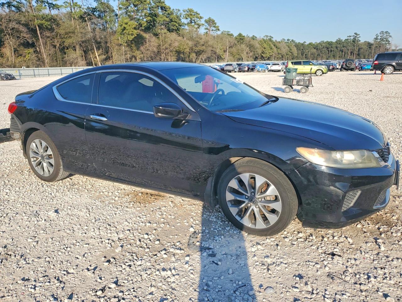 2014 Honda Accord Lx-s Black vin: 1HGCT1B37EA003630