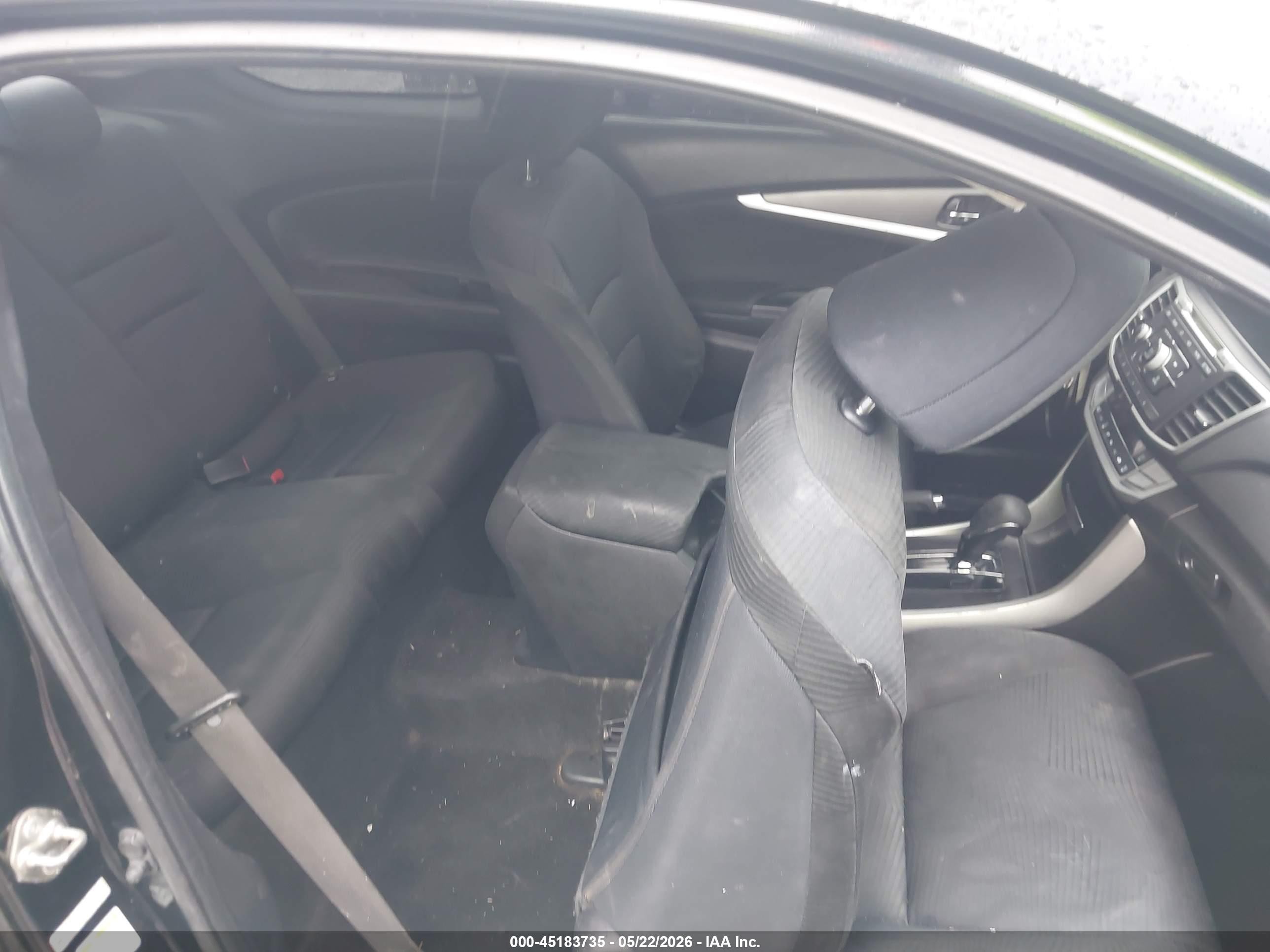 2014 Honda Accord Lx-s Black vin: 1HGCT1B37EA012988
