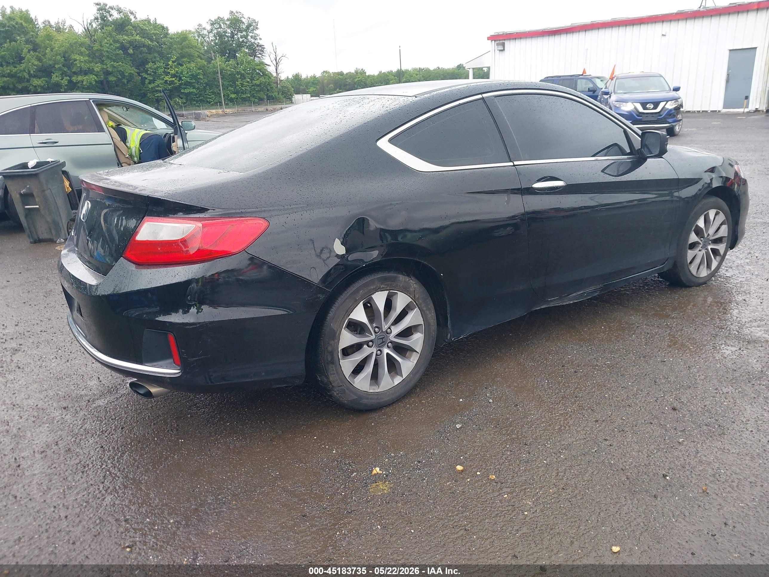 2014 Honda Accord Lx-s Black vin: 1HGCT1B37EA012988
