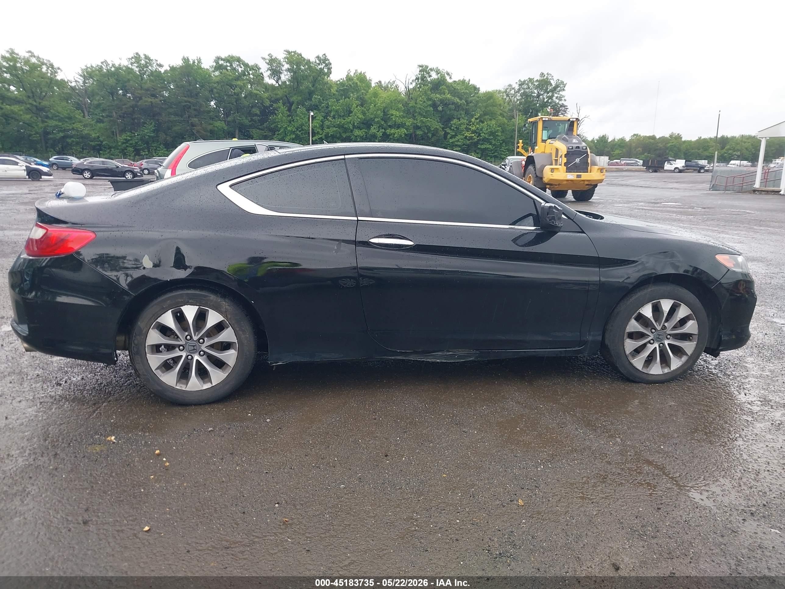 2014 Honda Accord Lx-s Black vin: 1HGCT1B37EA012988