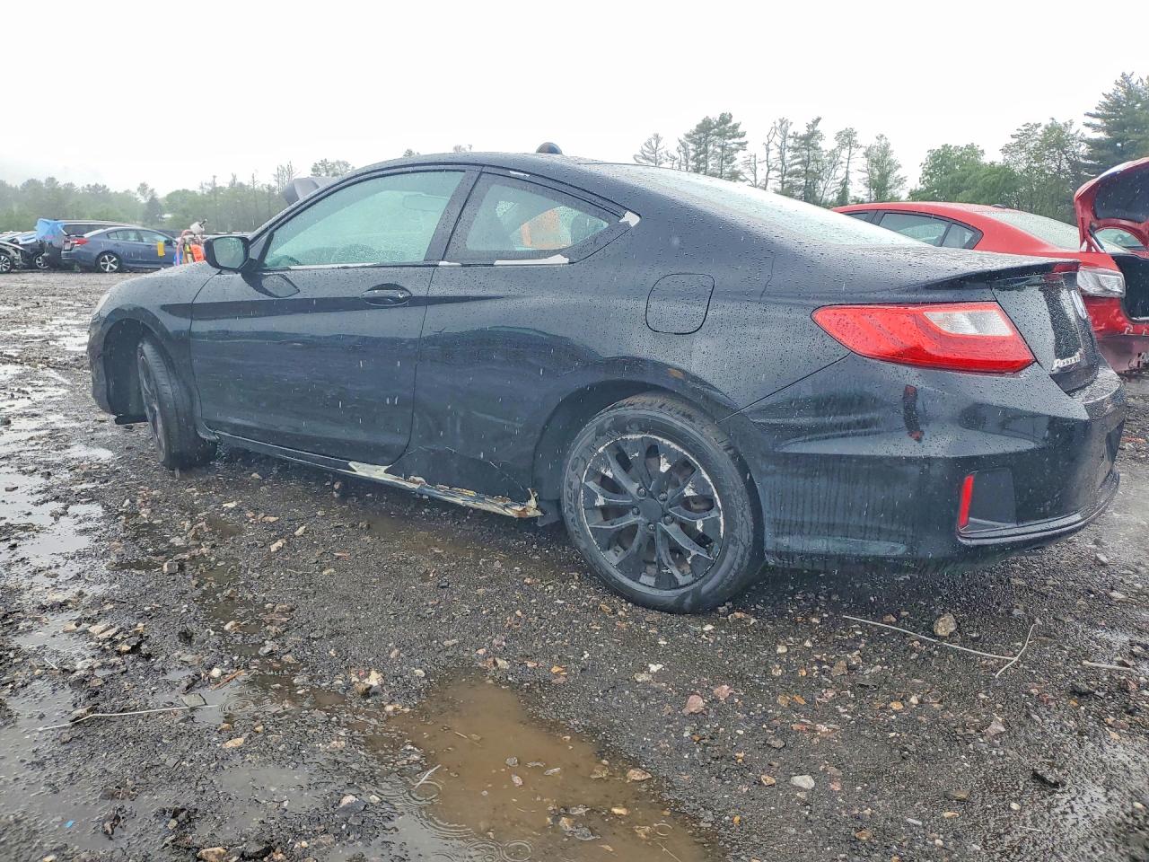 2015 Honda Accord Lx-s Black vin: 1HGCT1B37FA006139