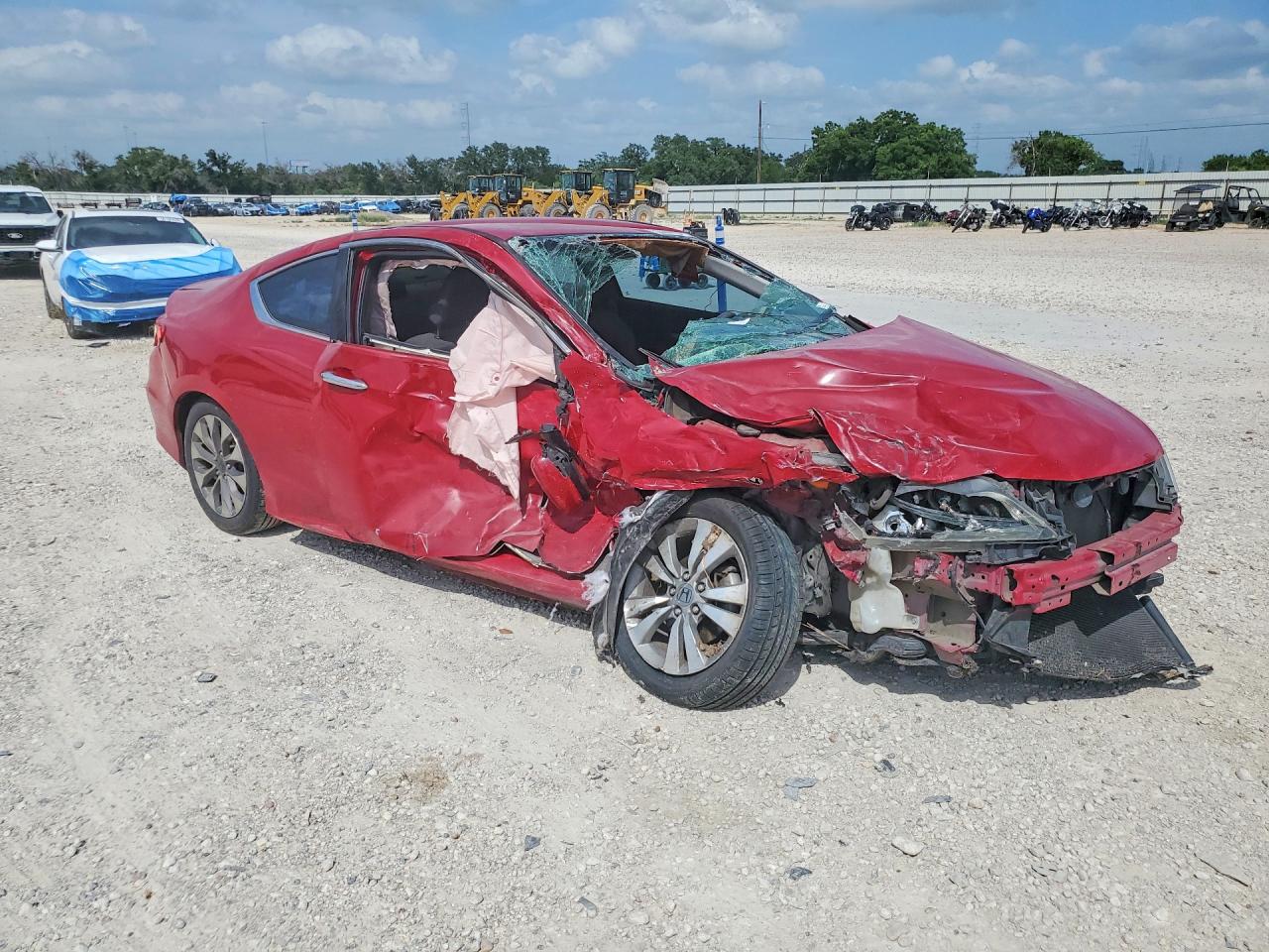 2015 Honda Accord Lx-s Maroon vin: 1HGCT1B37FA008201