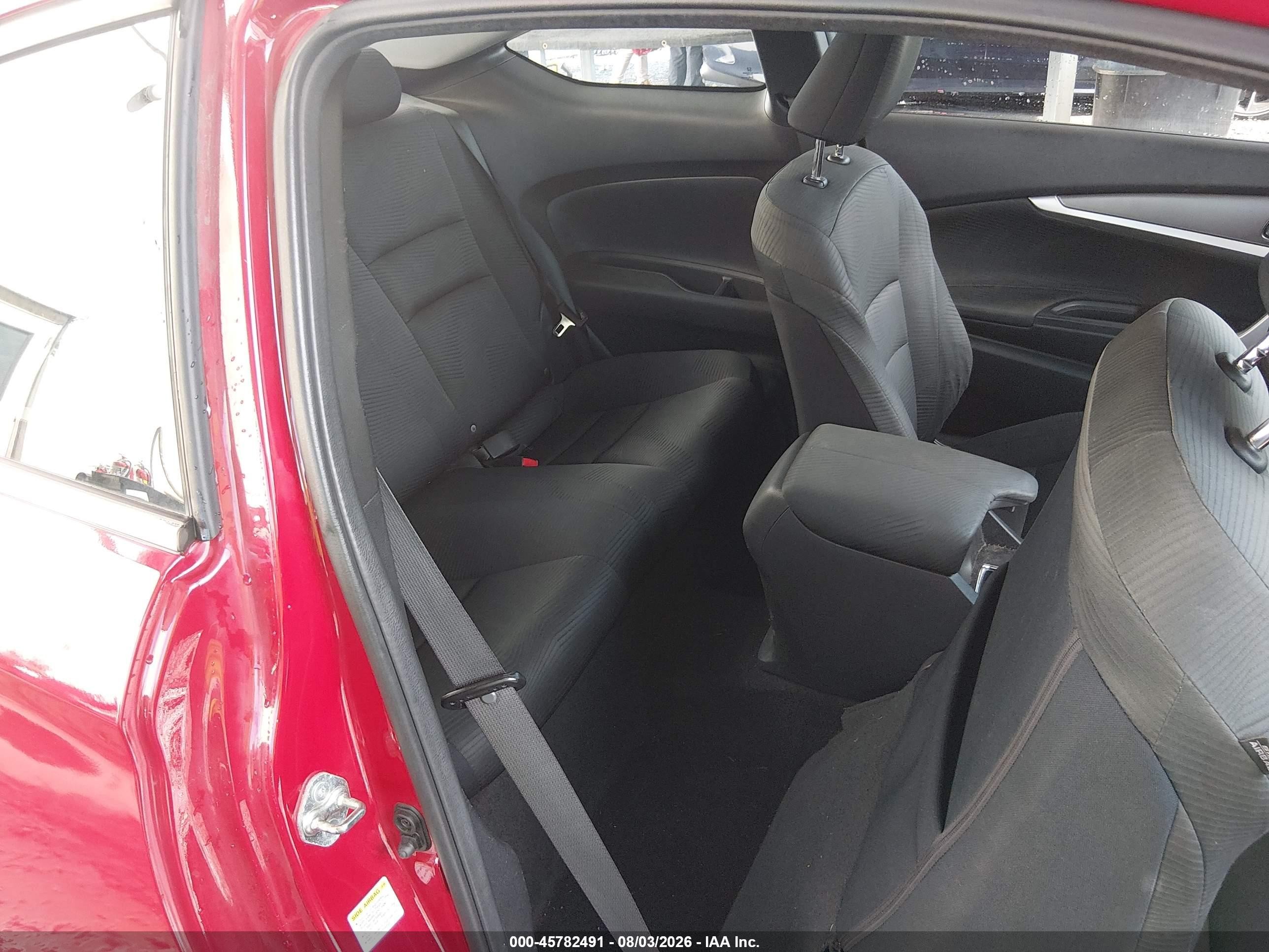 2015 Honda Accord Lx-s Red vin: 1HGCT1B37FA015553