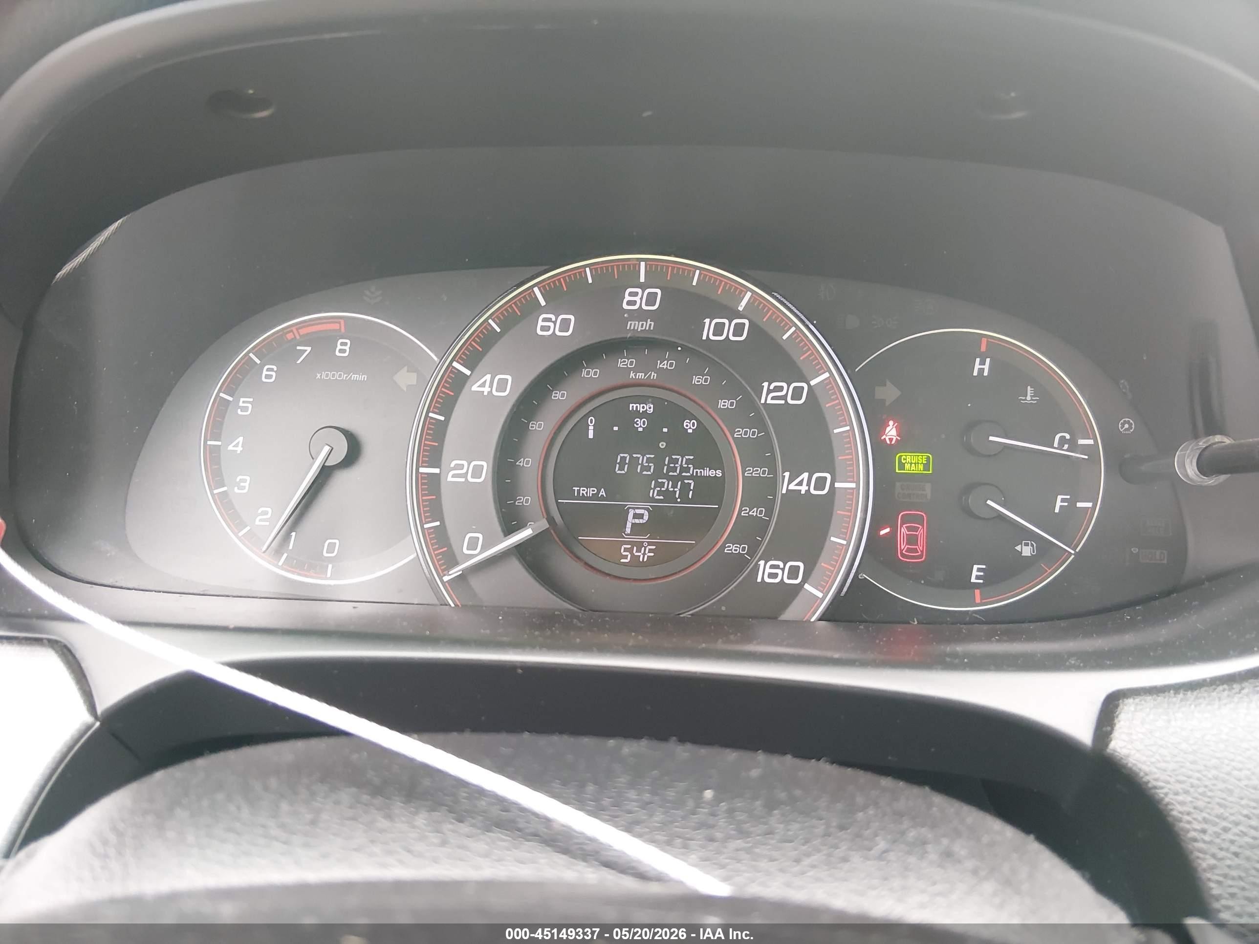 2015 Honda Accord Lx-s Черный vin: 1HGCT1B37FA016444