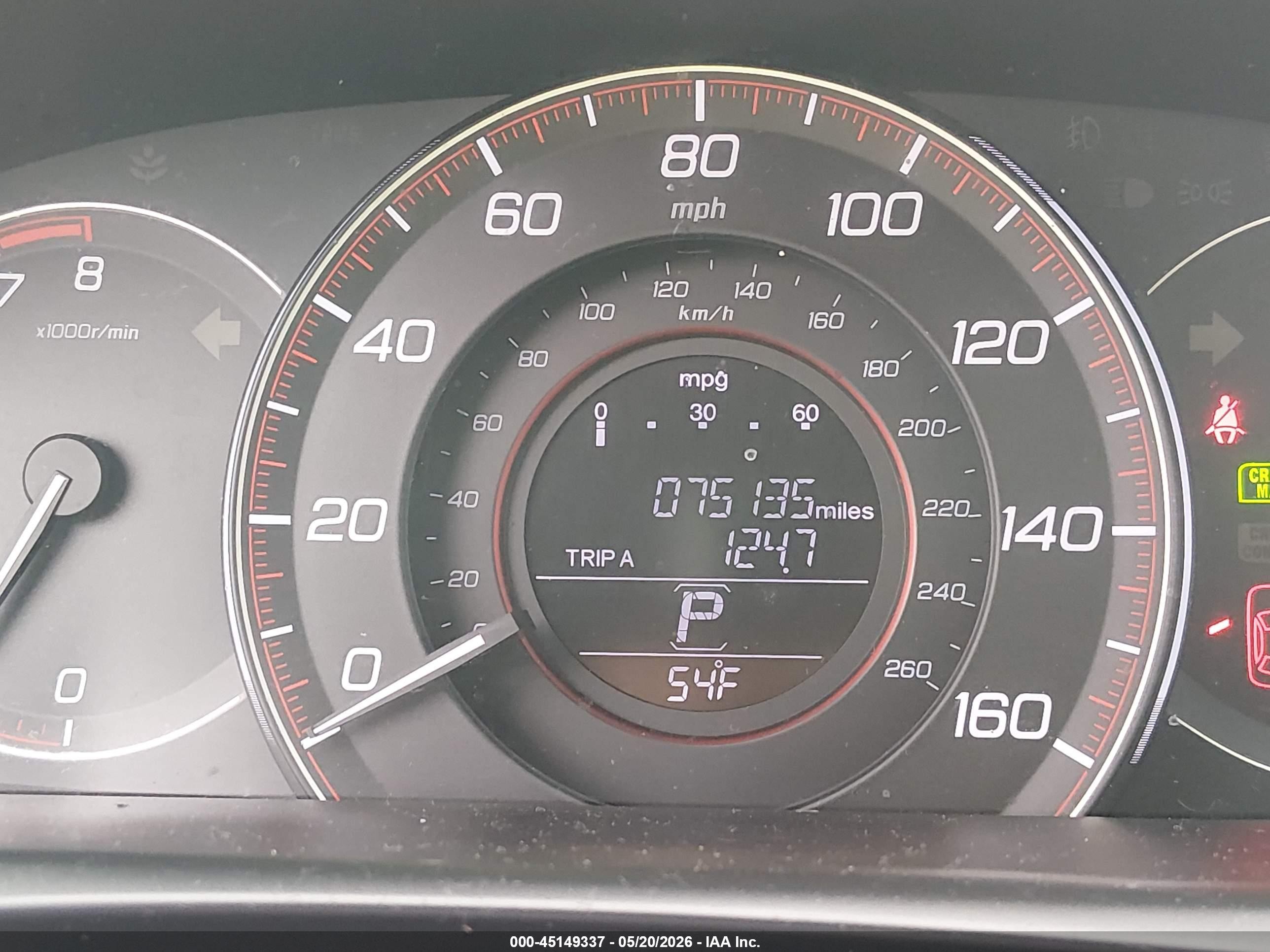 2015 Honda Accord Lx-s Черный vin: 1HGCT1B37FA016444